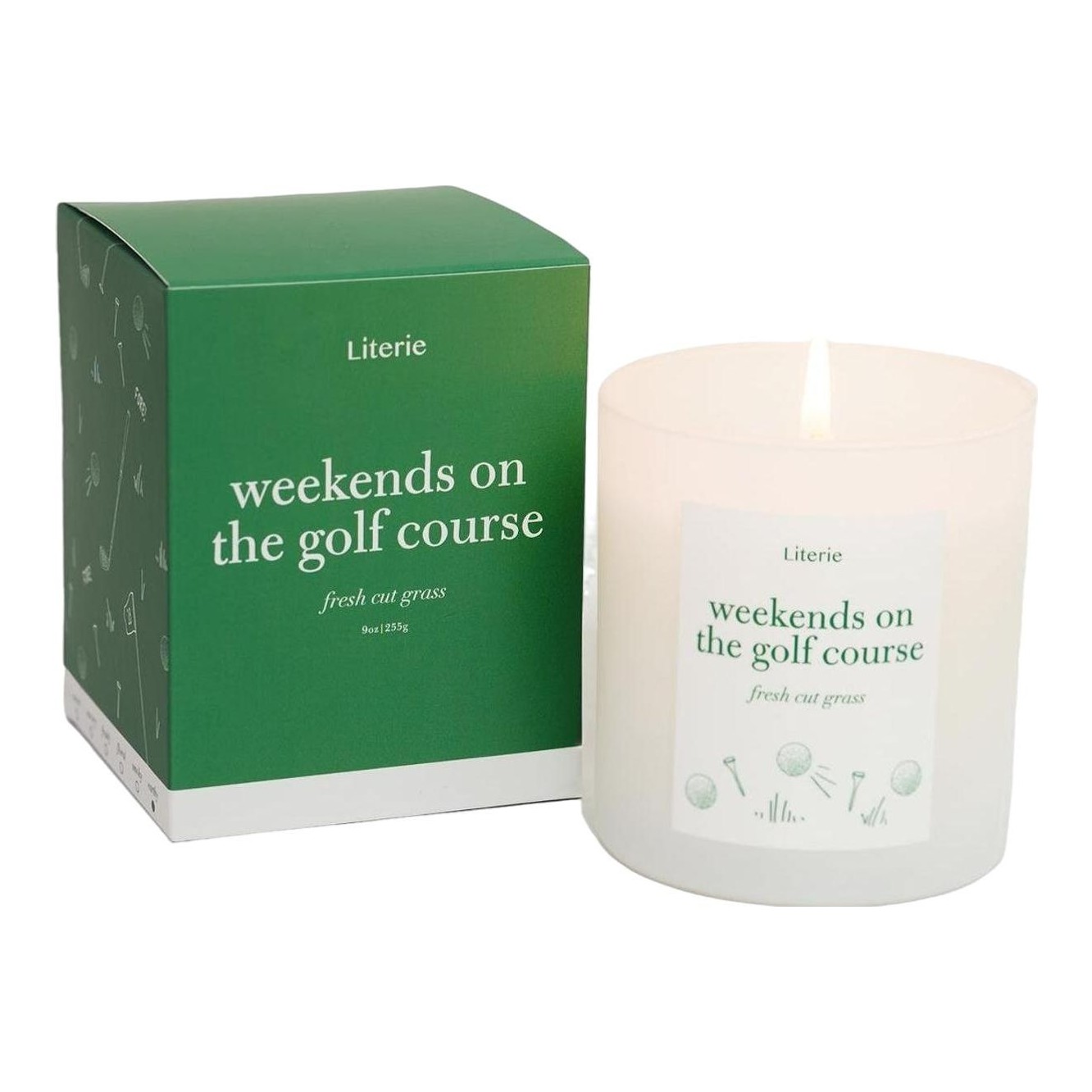 LITERIE CANDLES | Weekends on the Golf Course Candle