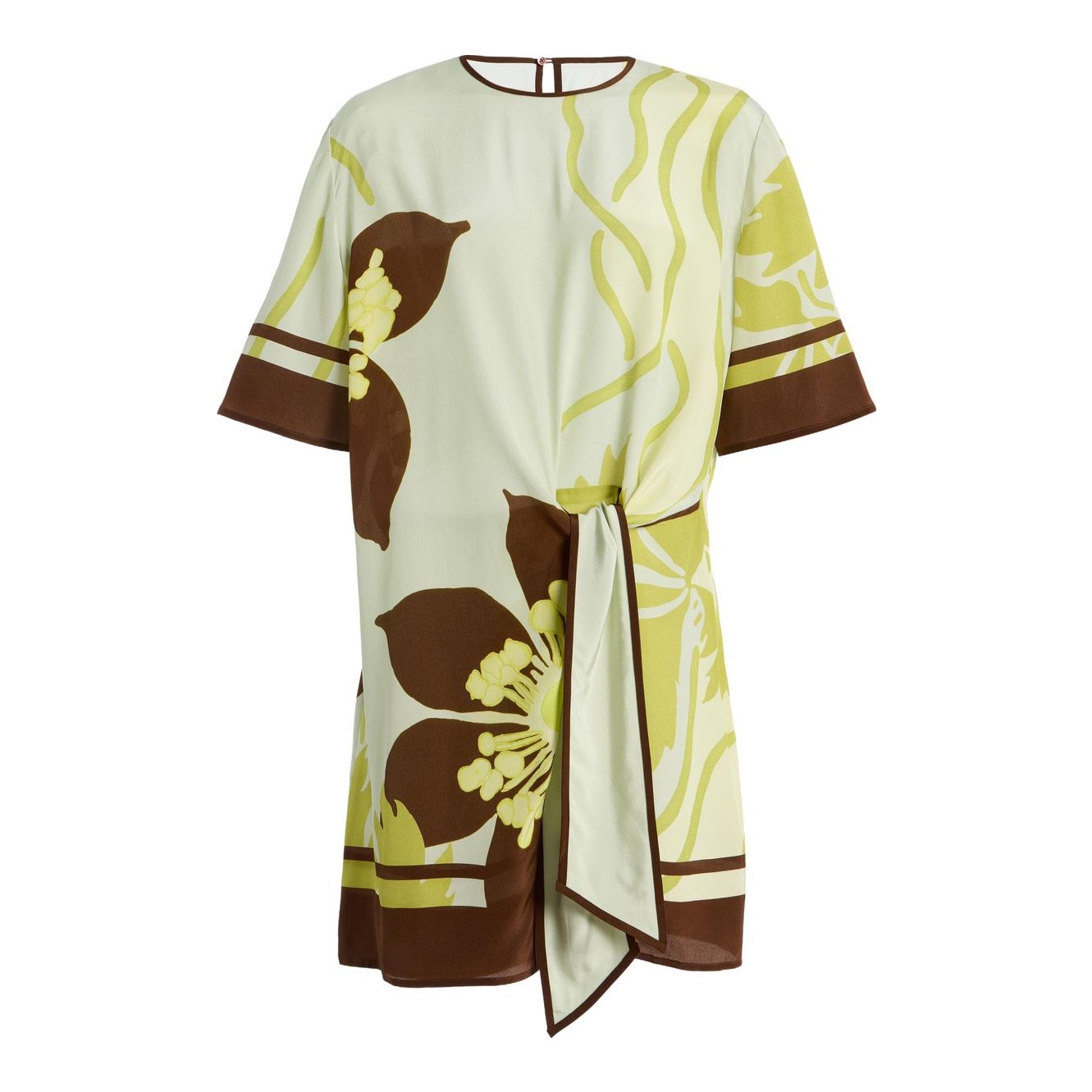 almais avery spliced satin mini dress ALMAIS