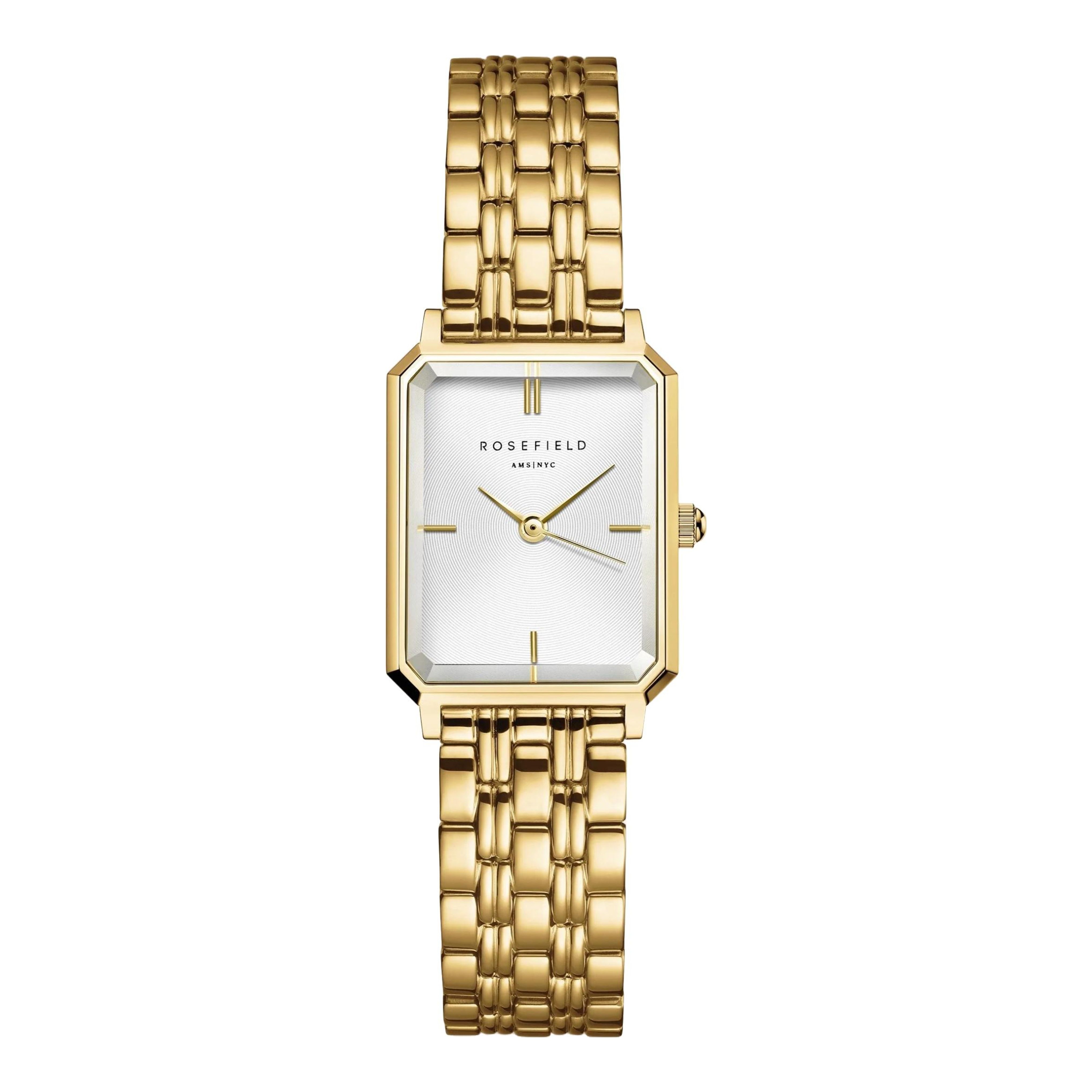 Lola Rose Cube Black Onyx Gold Tone Square Womens Dress Quartz Watch New Battery Lola Rose Women main image 2