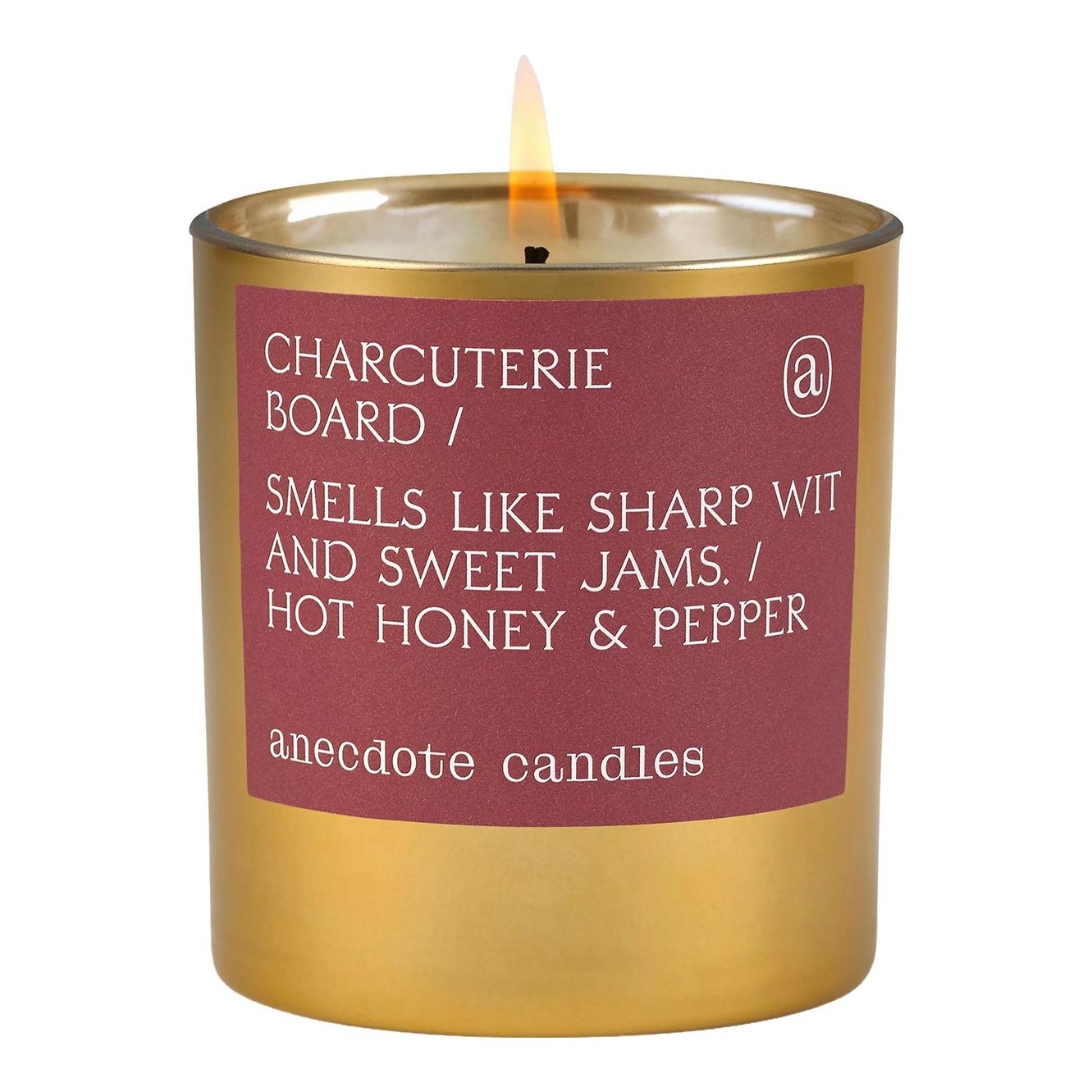 ANECDOTE CANDLES | Charcuterie Board Gold Tumbler Candle