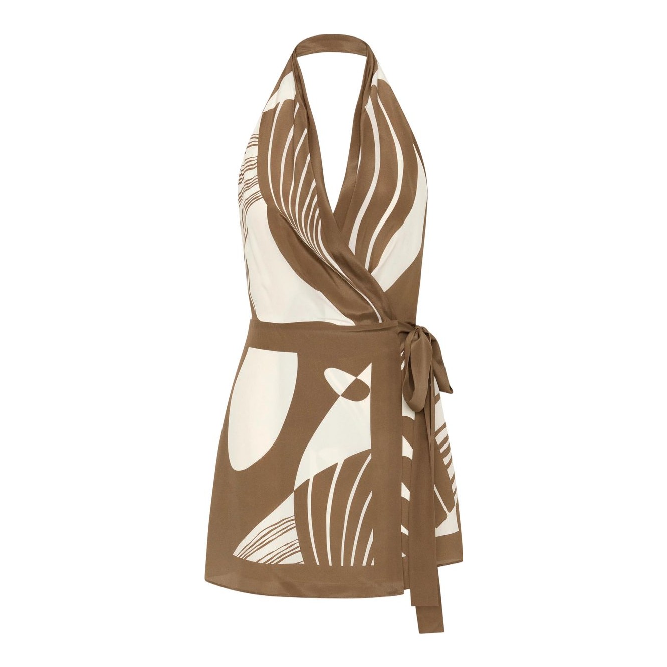 Runaway the Label | Amika Cowl Handkerchief Mini Dress