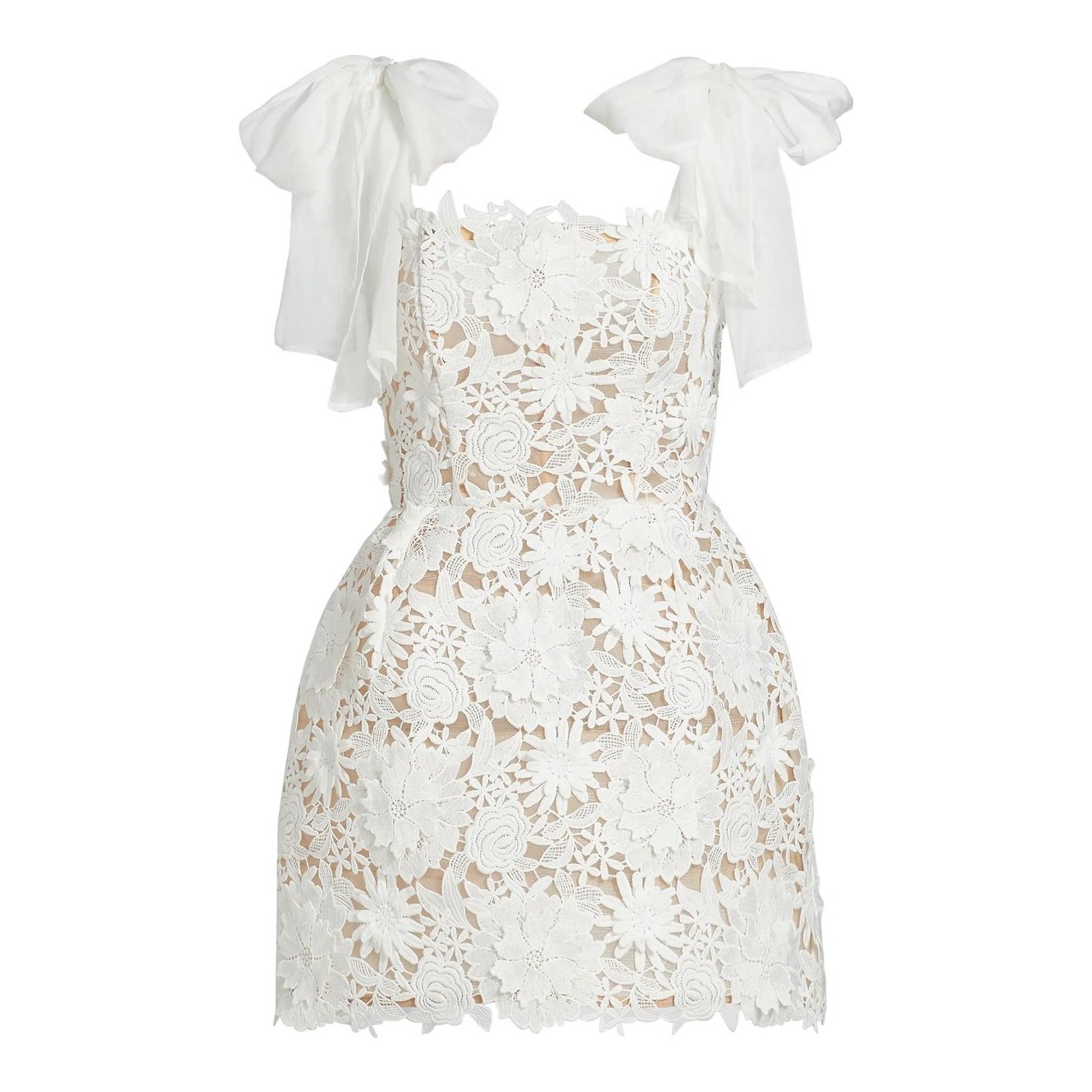 STAUD | Maya Dress Tiny Bloom Ivory