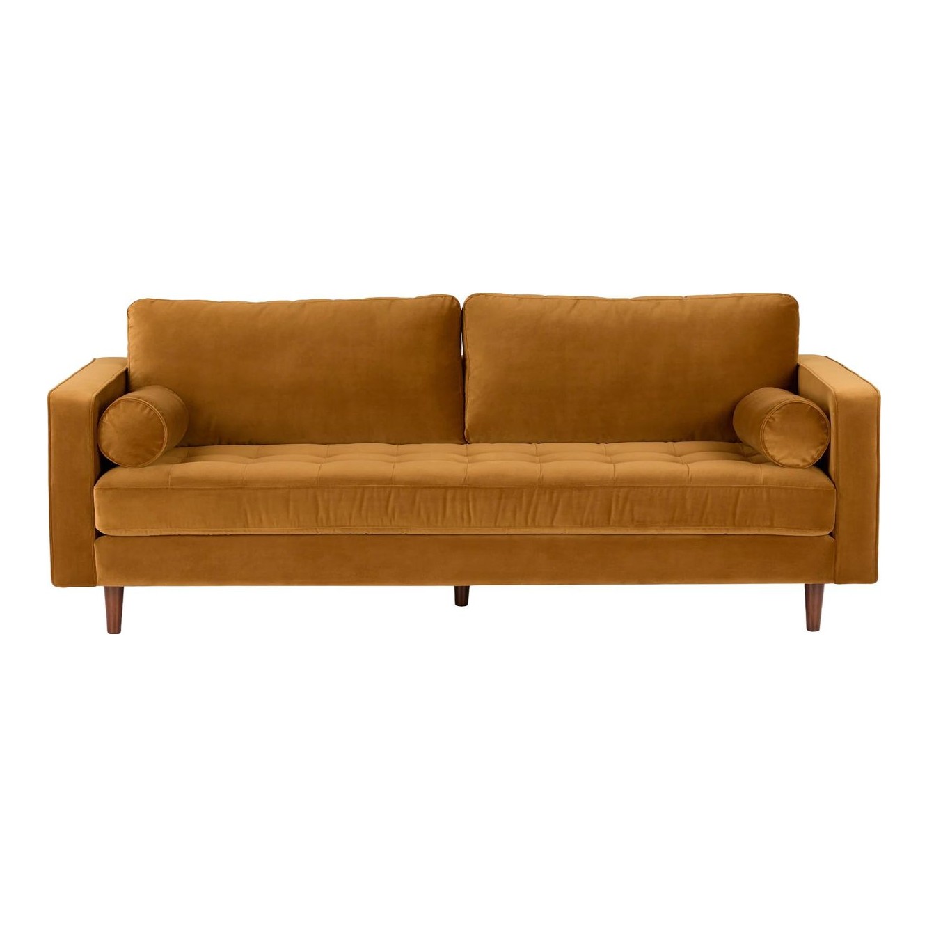 Stunning velvet sofa - 2026 aesthetic home trends