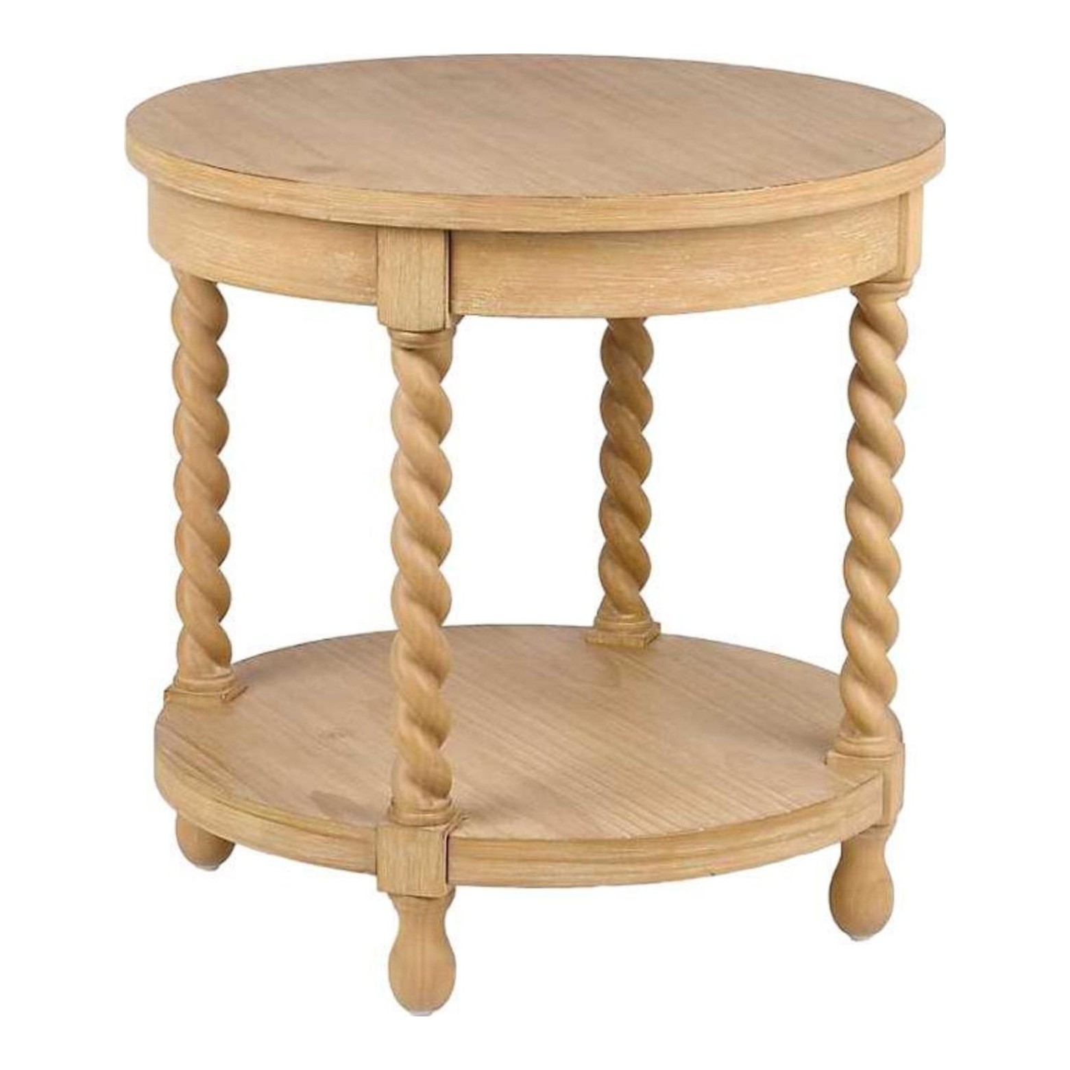 Kirkland's Home | Isabella Natural Wood Round End Table