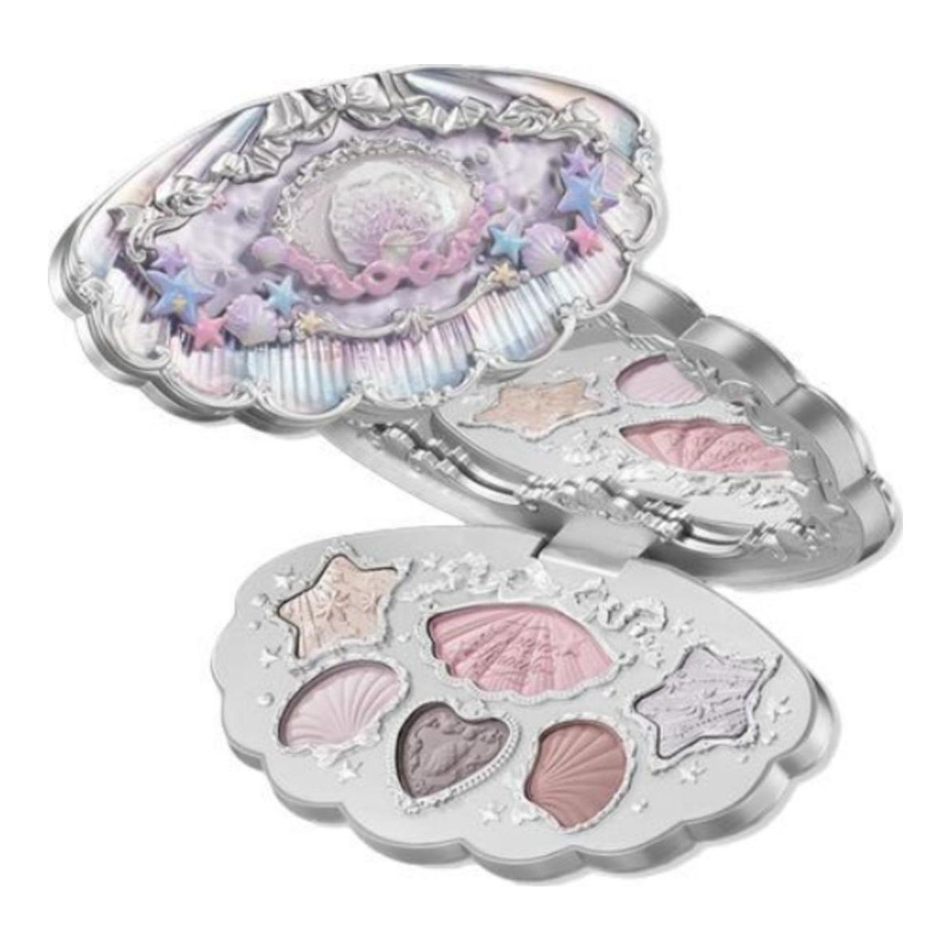 FLOWER KNOWS | Shell's Jewel Collection 6-Color Makeup Palette