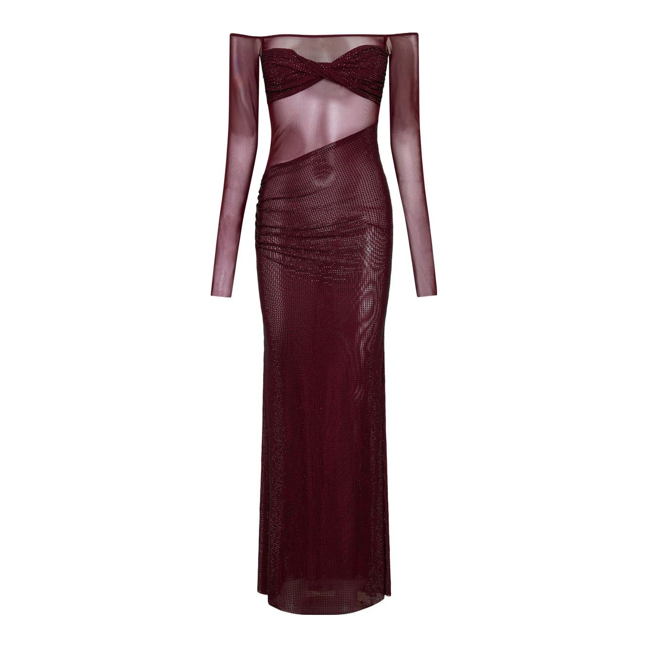 MESHKI | Adoria Sequin Cut Out Maxi Dress