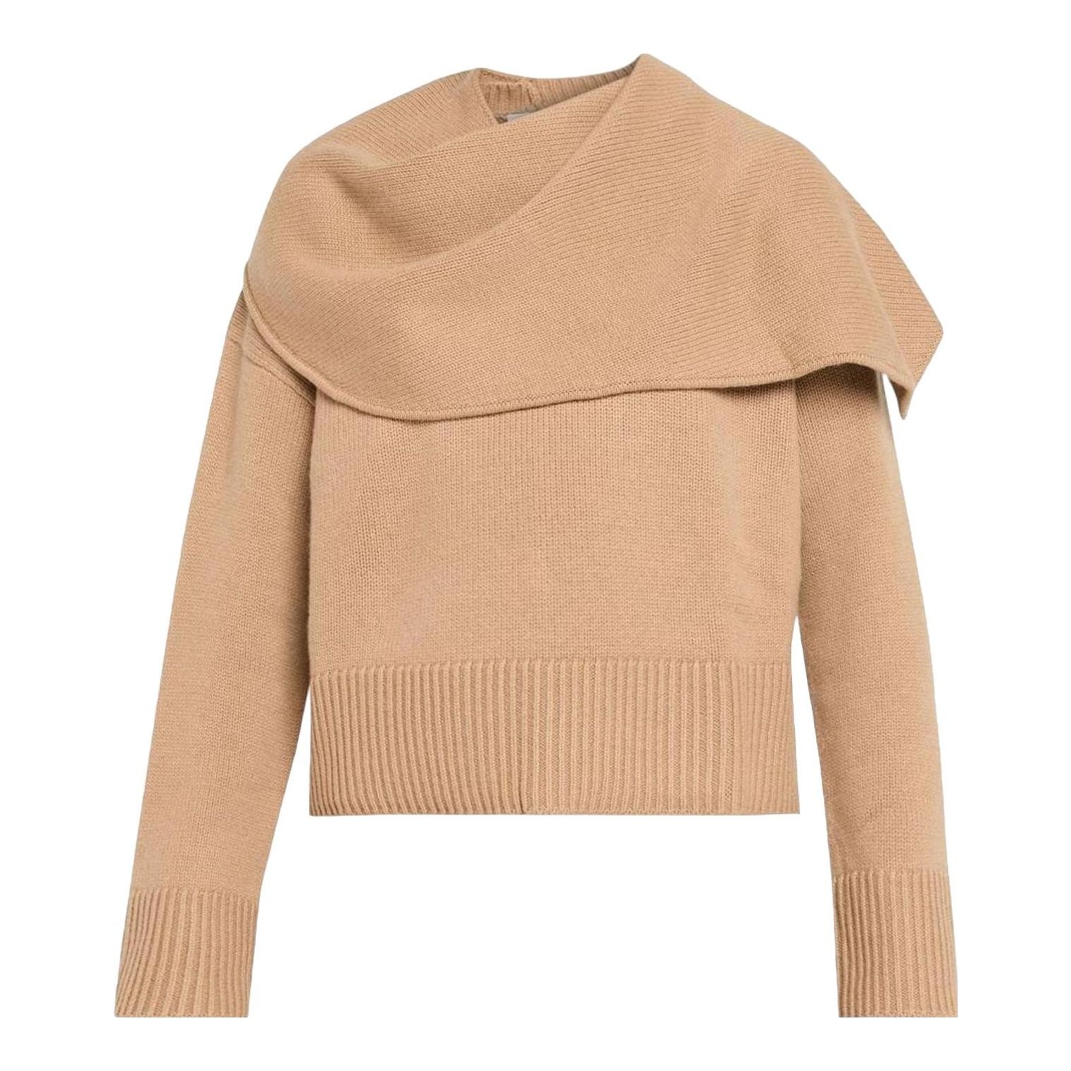 Elson Cashmere-Blend Scarf Sweater