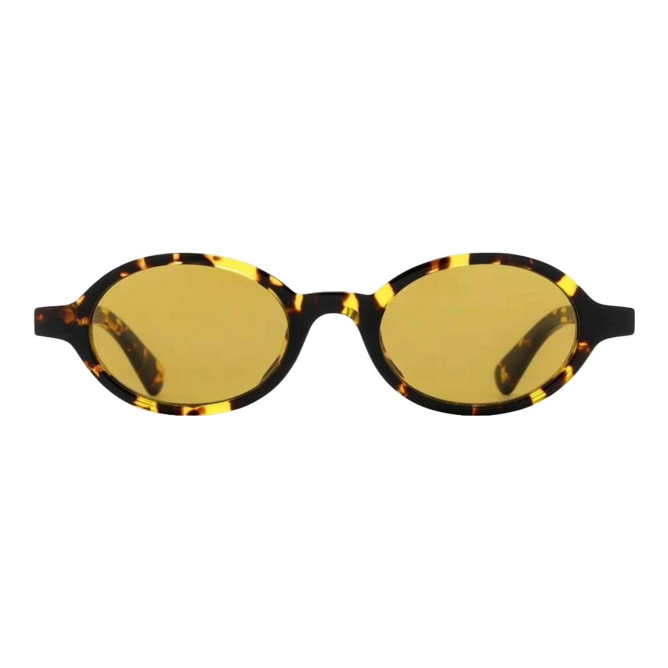VEHLA reign oval Tortoiseshell Sunglasses VEHLA Reign - Tort / Smoke - Shop main image 4
