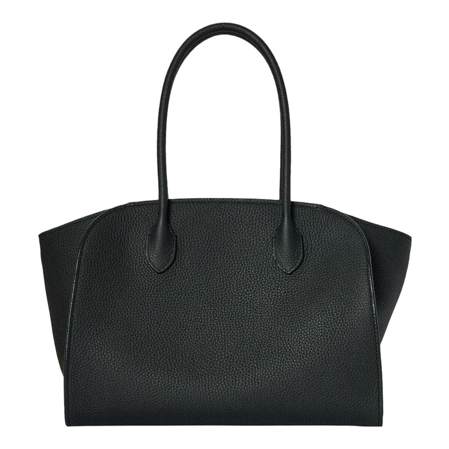 The Row - Marlo black leather tote bag