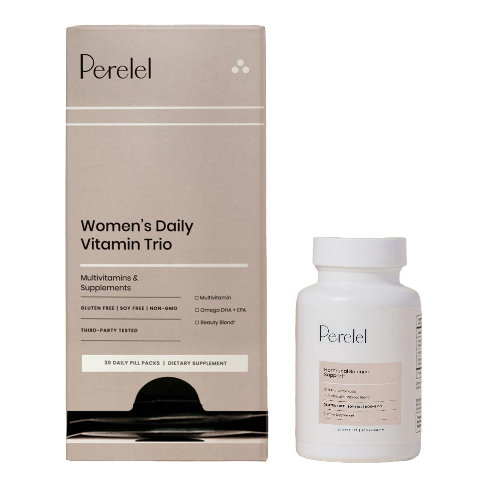 PERELEL | Hormone Balance Duo Supplements