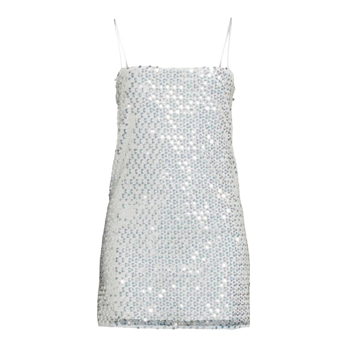 12th Tribe | Emmy White Sequin Micro Mini Dress