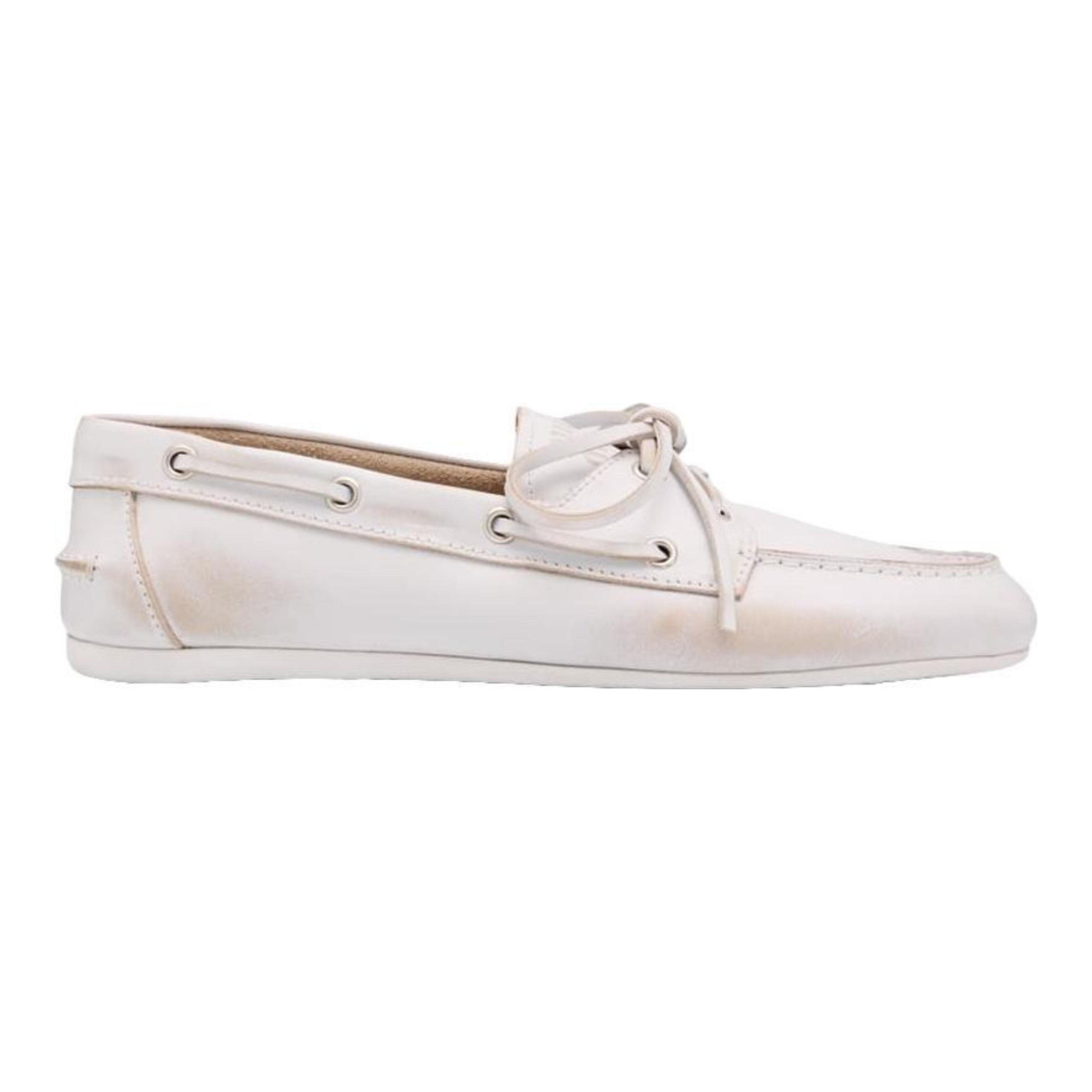 Leather Lace Up Moccasins