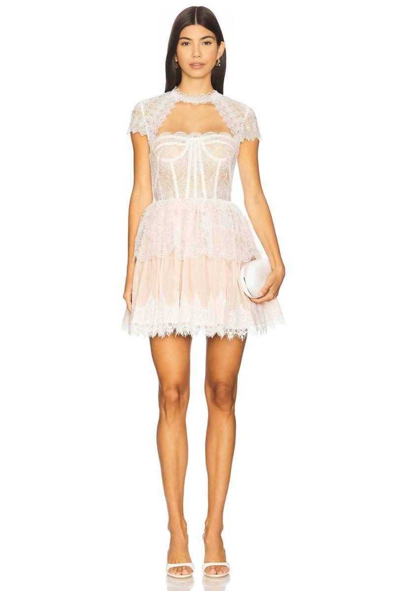 bronx and banco venetian mini dress Bronx and Banco Venetian Mini Dress