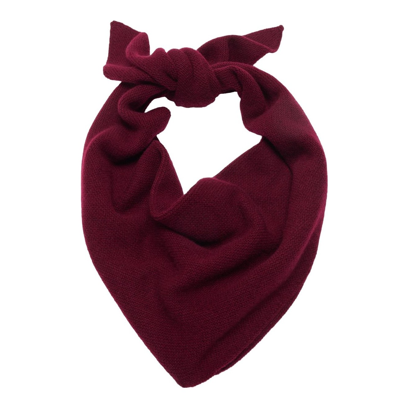MZ Wallace Merlot Cashmere Scarf With Pouch