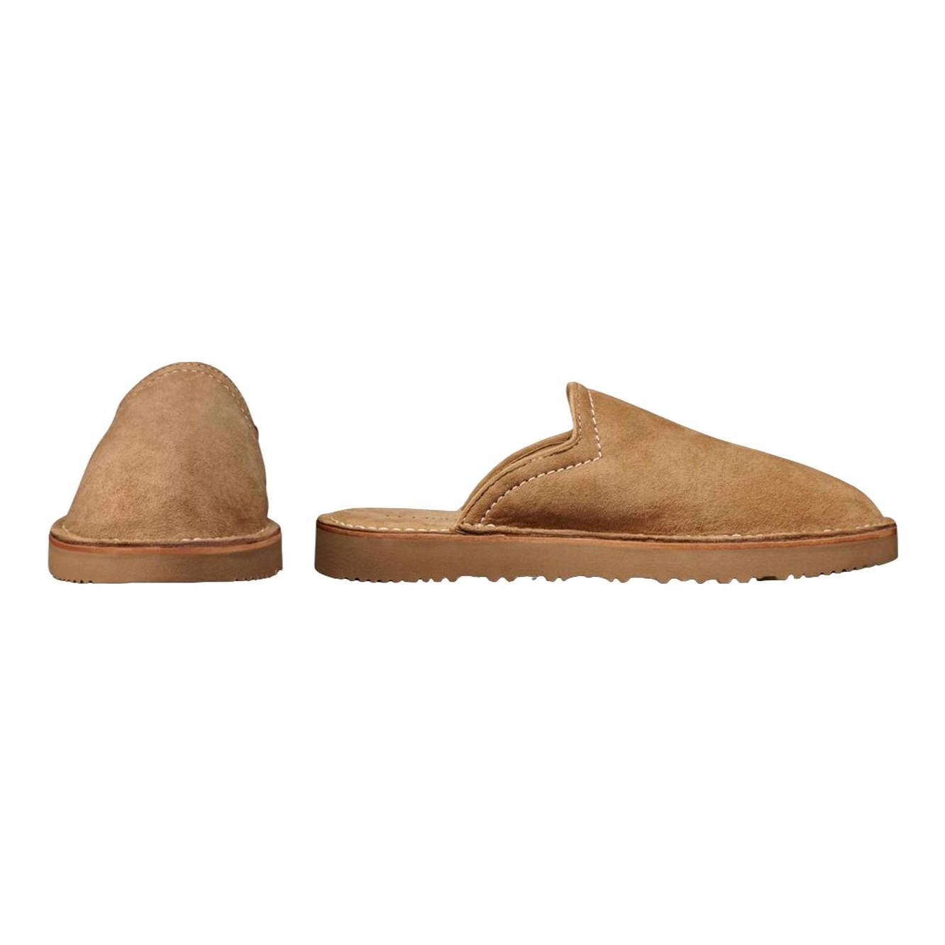 Tecovas The Oliver Midnight Sheepskin Mens Slippers Size 11 D Black Suede NEW Cozy Sheepskin Slippers for Ultimate Comfort | Men main image 2