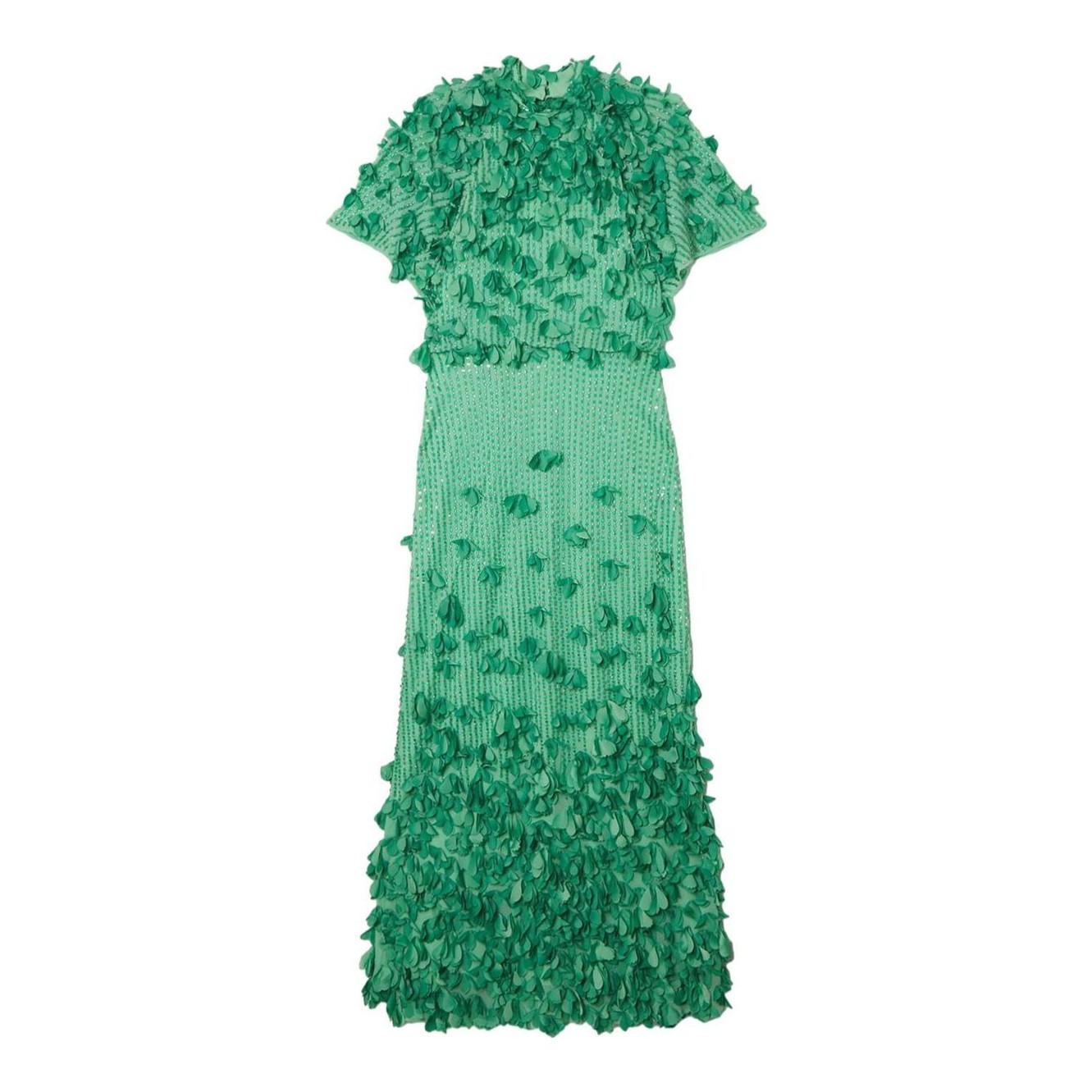 karen millen floral applique woven strappy maxi dress Blush Petite Floral Applique One Shoulder Woven Maxi Dress