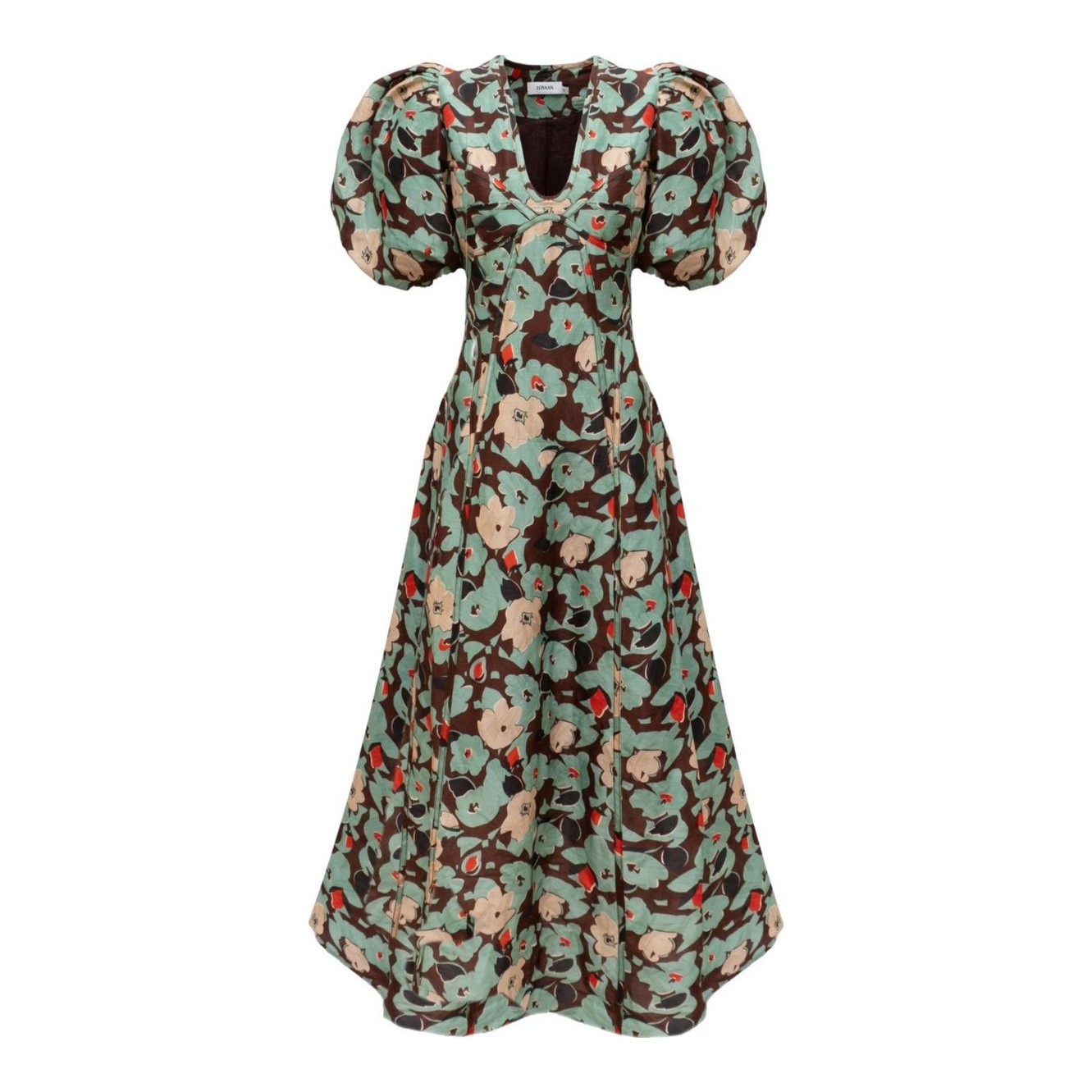 Loeffler Randall | Gillian Puff-Sleeve Dress