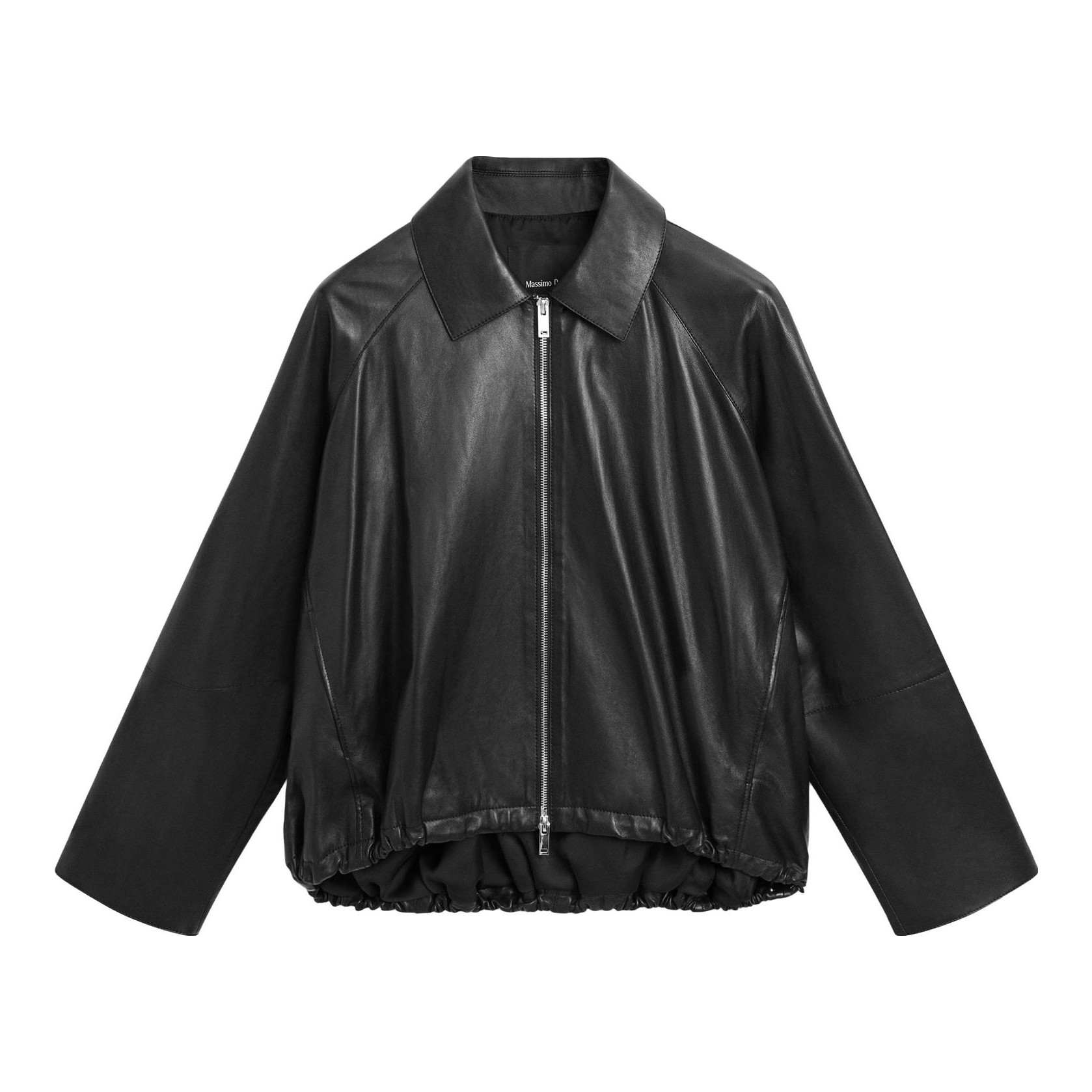 Massimo Dutti | Nappa Leather Jacket With Grainy Finish