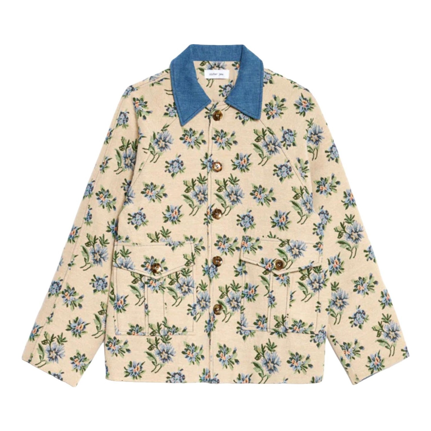Sister Jane | Mist Jacquard Jacket