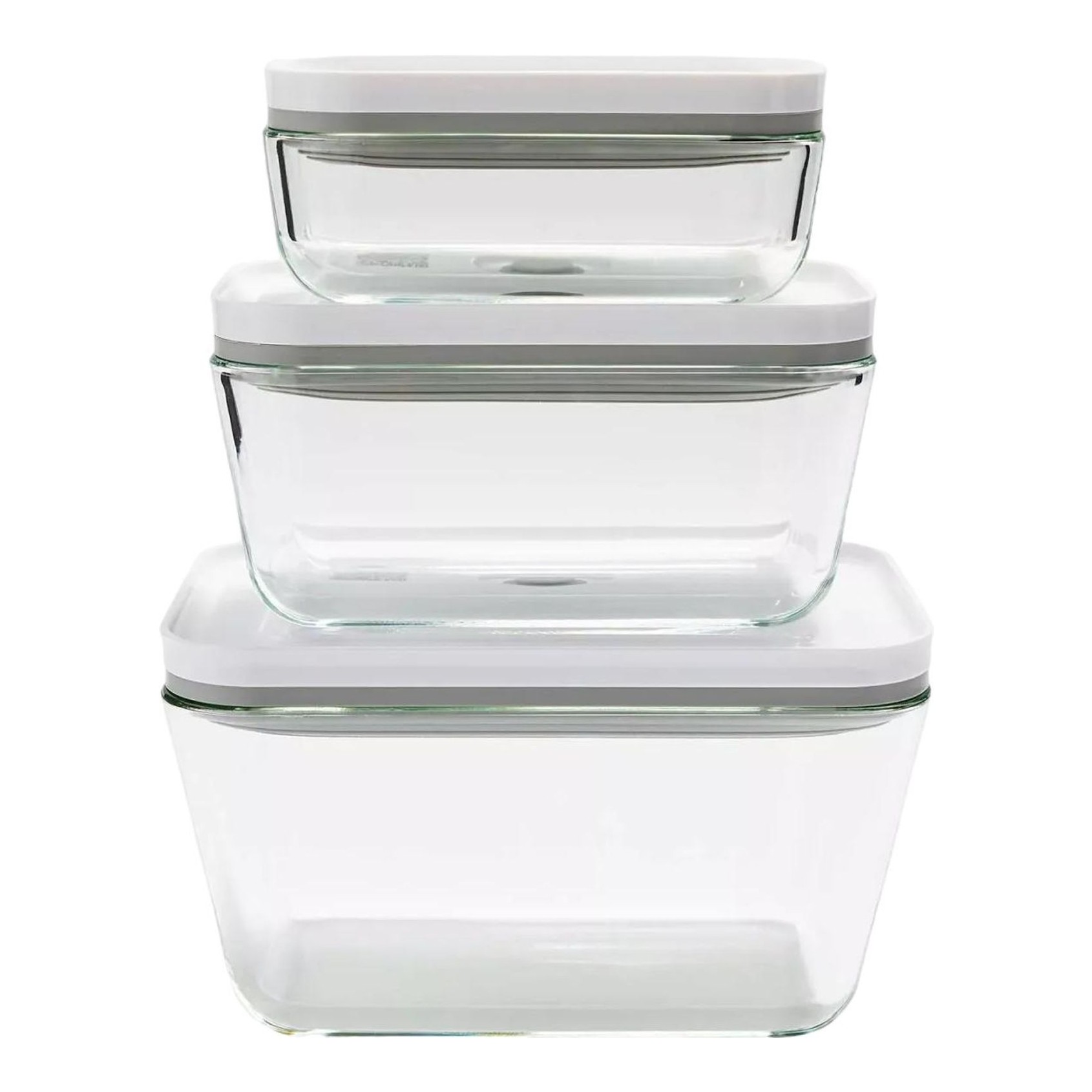 Fresh & Save S/M/L / 3-Pc, Vacuum Container Set, Glass