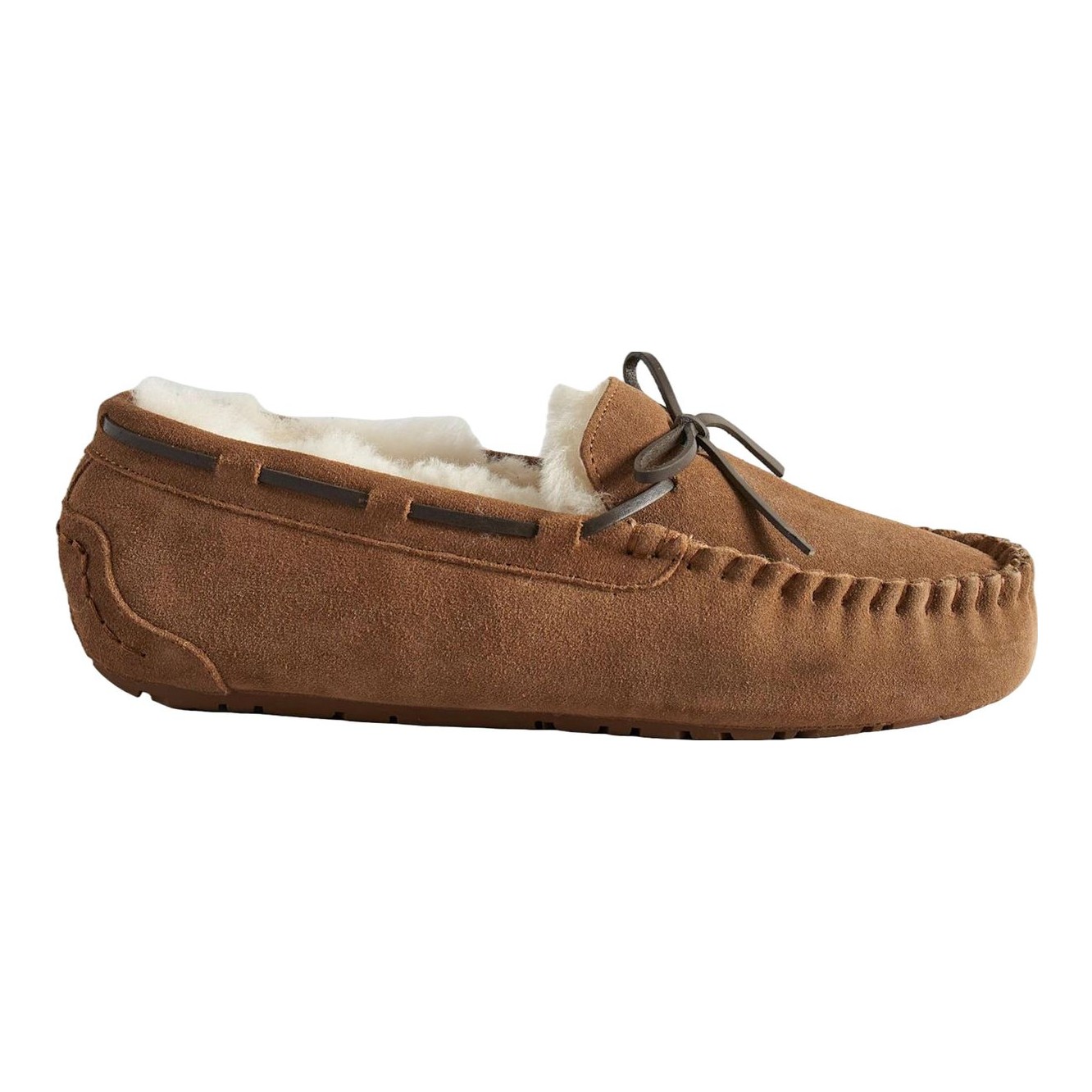 Fireside By Dearfoams Men\'s Melbourne Genuine Shearling Moccasin Slippers -9 Dearfoams Men main image 2