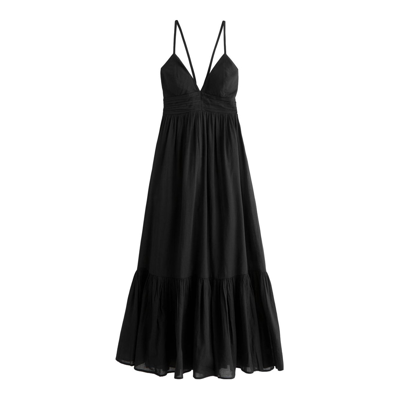 Abercrombie & Fitch | Strappy Drop-Waist Maxi Dress