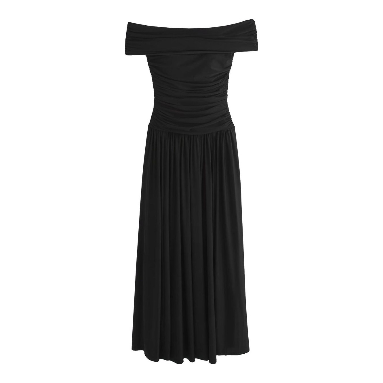 Abercrombie & Fitch | Knit Drop-Waist Maxi Dress