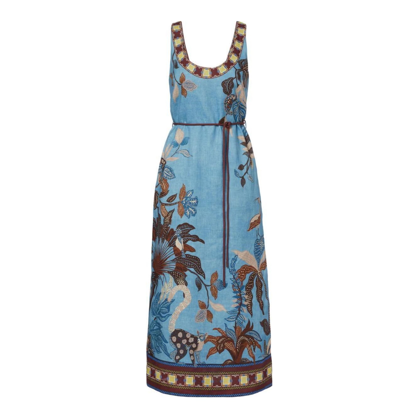 knee length dresses for ladies YASMINE SILK DRESS – SONYA MODA main image 1