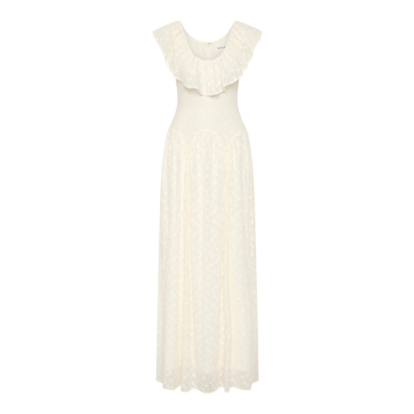 Arakii | Lily Ruffled Lace Maxi Dress