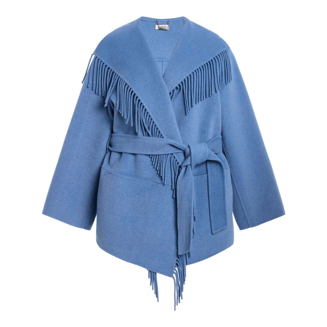 Rowen Wool-Blend Fringe-Trimmed Jacket