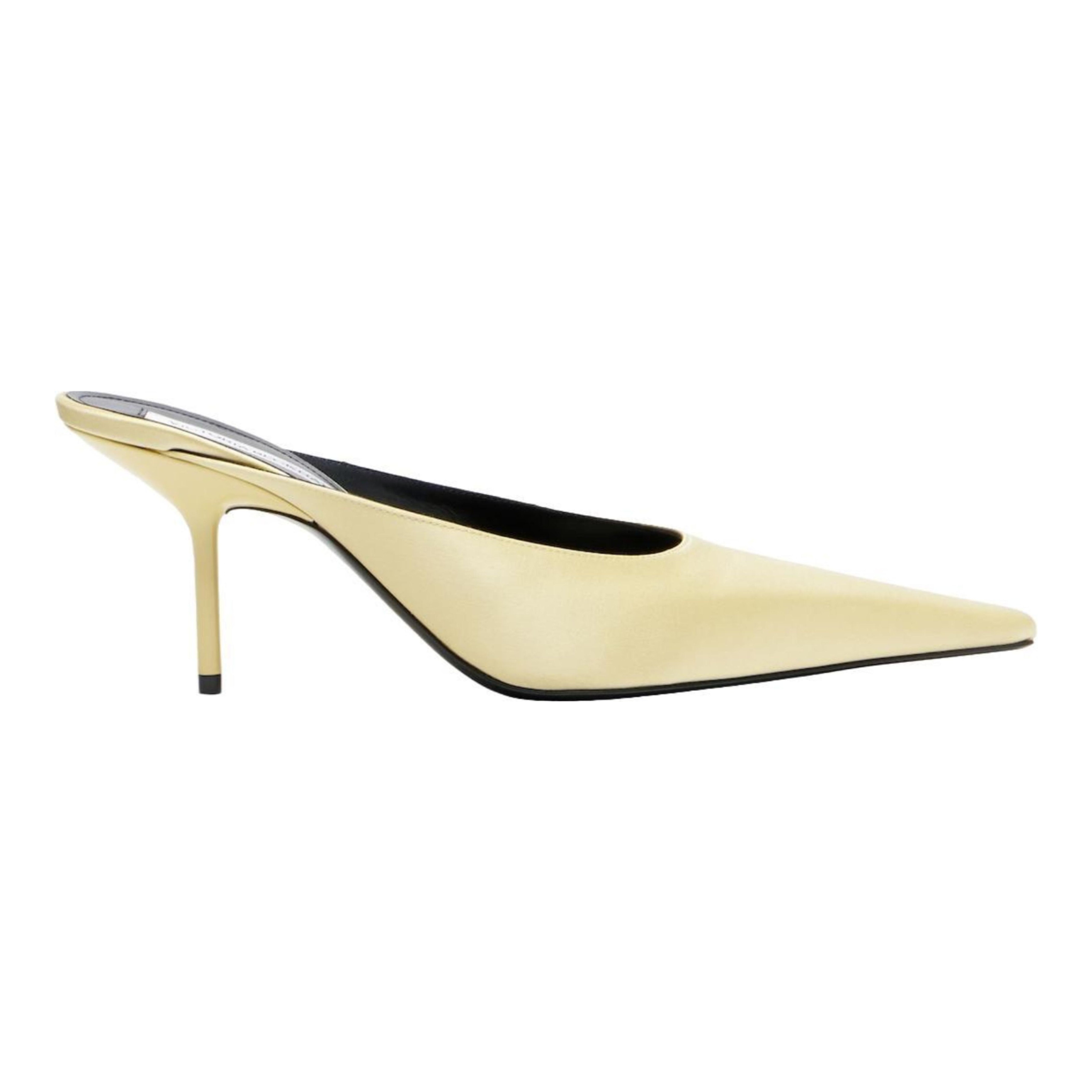 75 Satin Mules