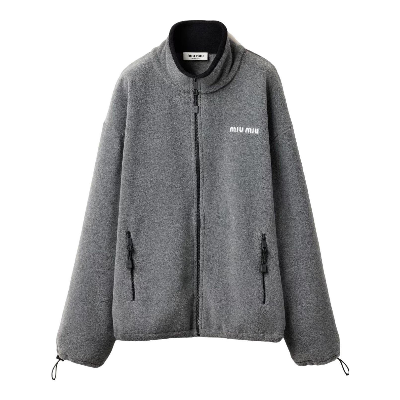 Miu Miu | Felpa Zip Front Hoodie