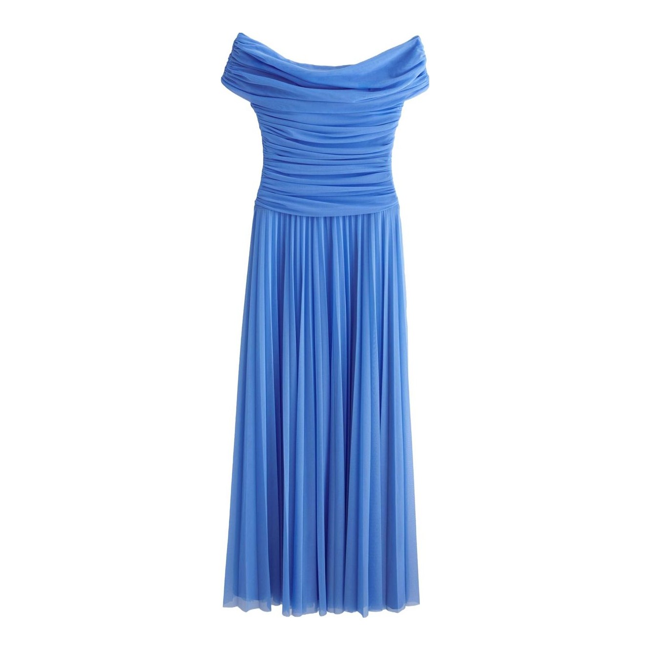 strapless open back dress Women's Giselle Pleated Long Sleeve Dress – HEYFANCYSTYLE main image 1