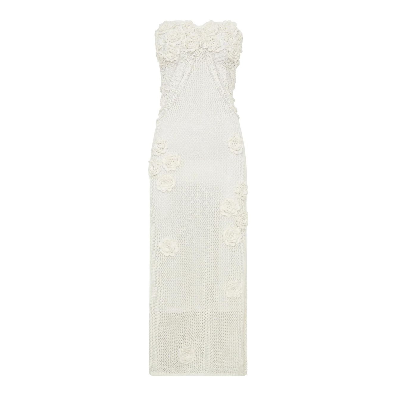 SIMKHAI | Elise Crochet Midi-Dress