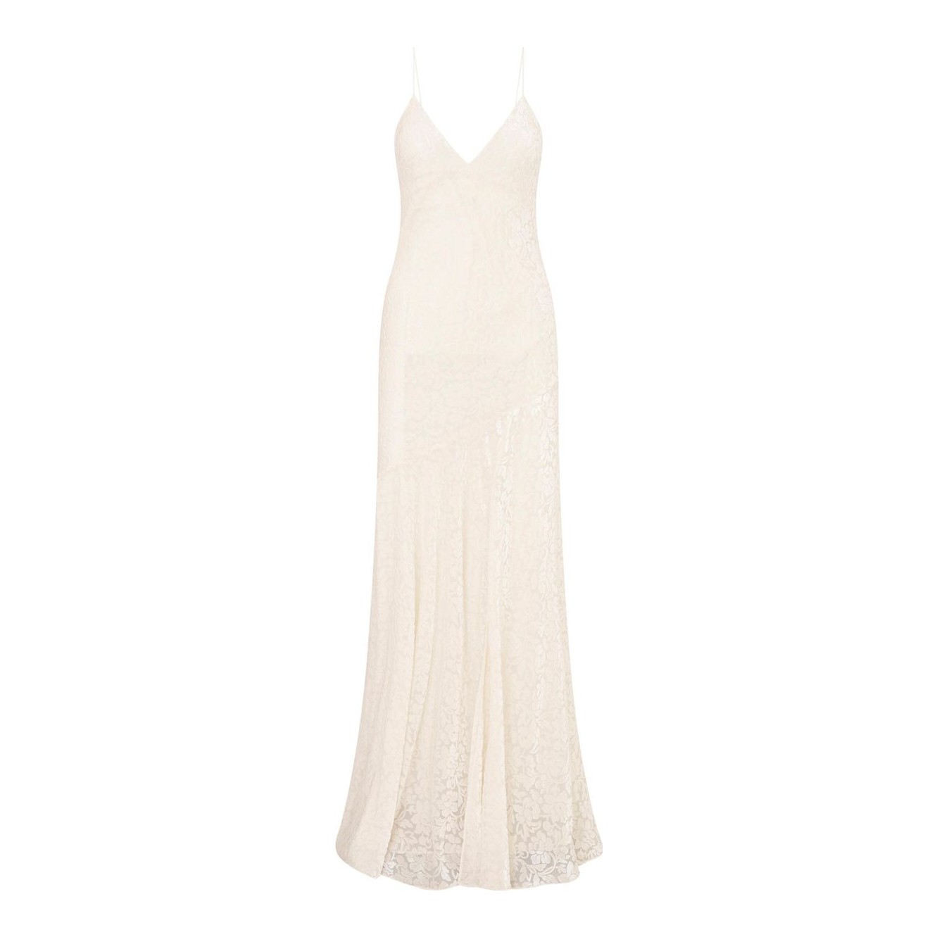 ILA | Brittany Satin Lace Maxi Dress