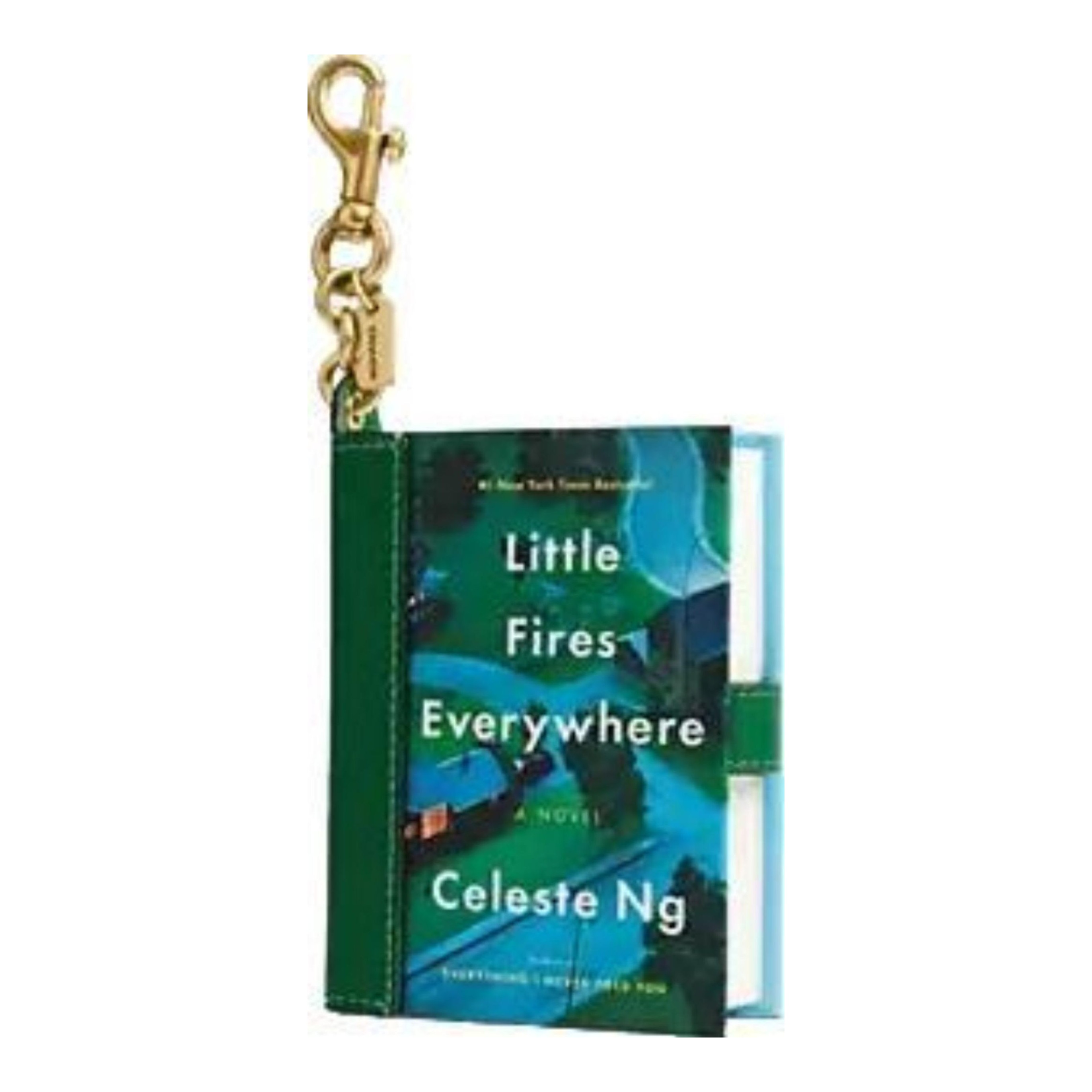 Little Fires Everywhere By Celeste Ng Book Bag Charm