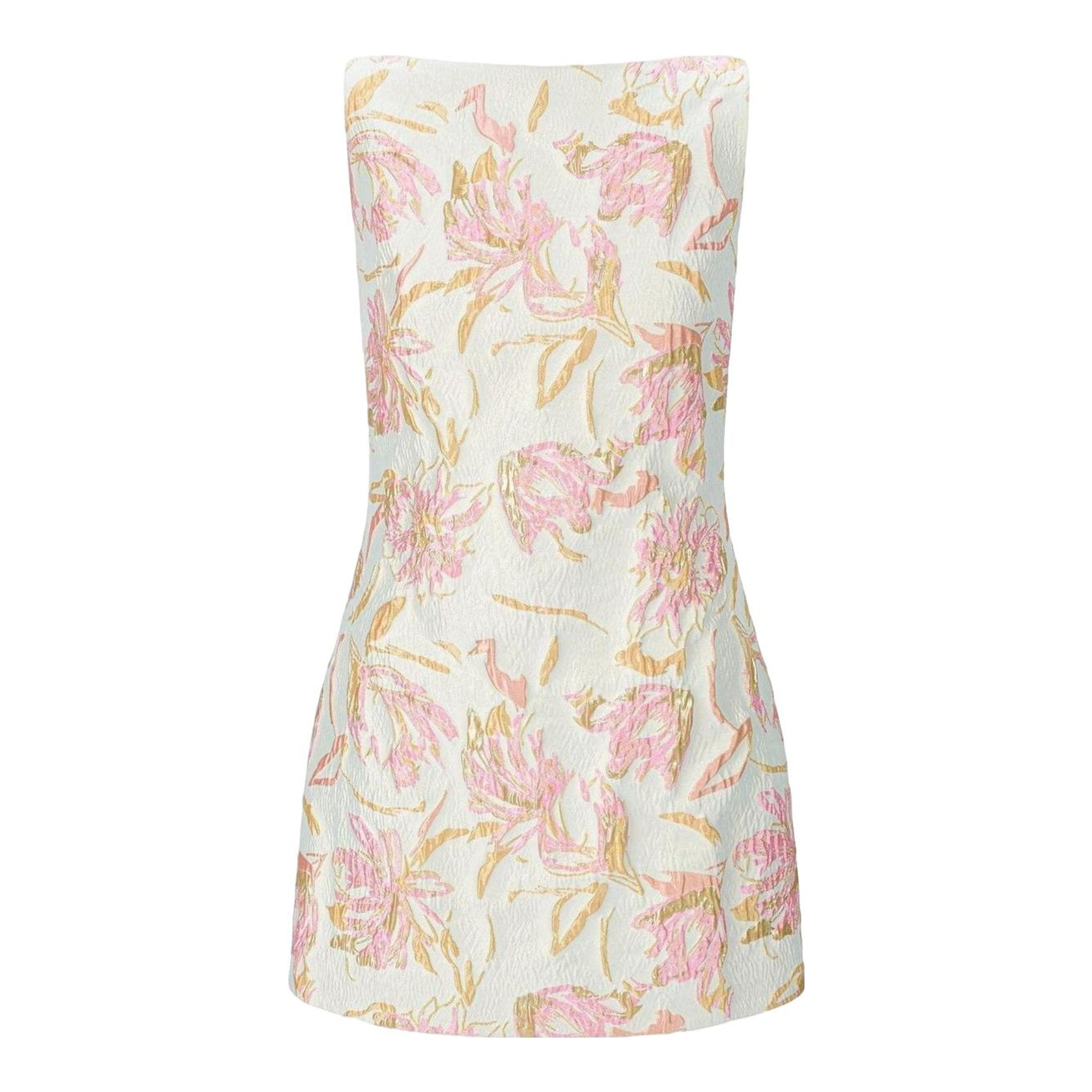 STAUD | Maya Dress Tiny Bloom Ivory