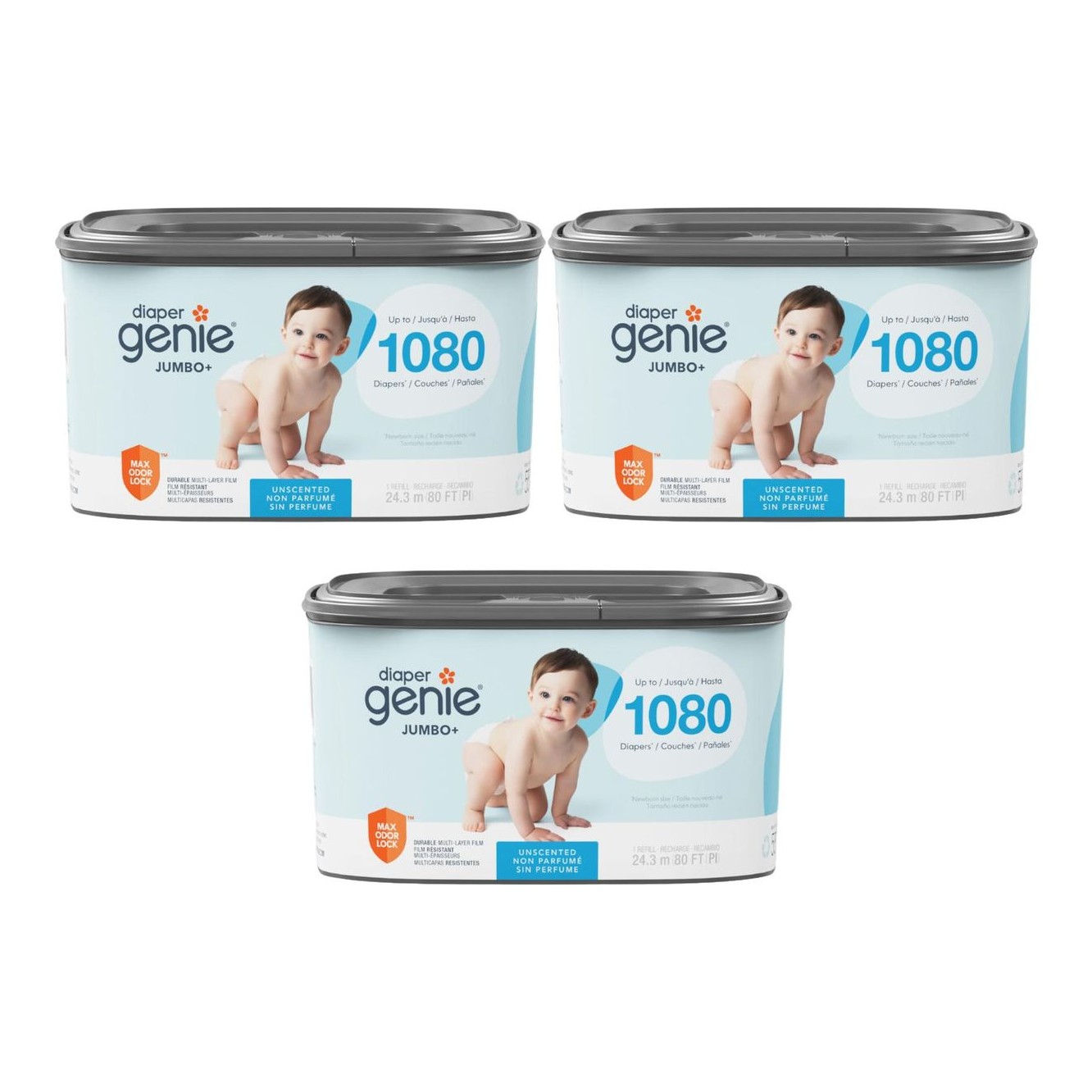 Jumbo Square Pail Refill