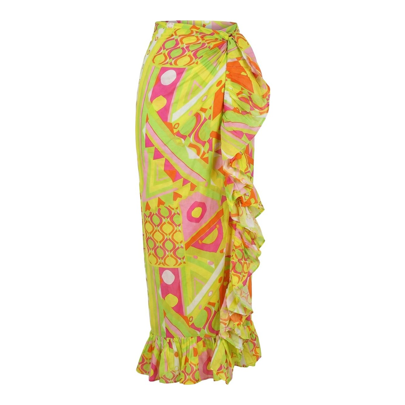 Ruffle Power Pareo | Cotton Gauze