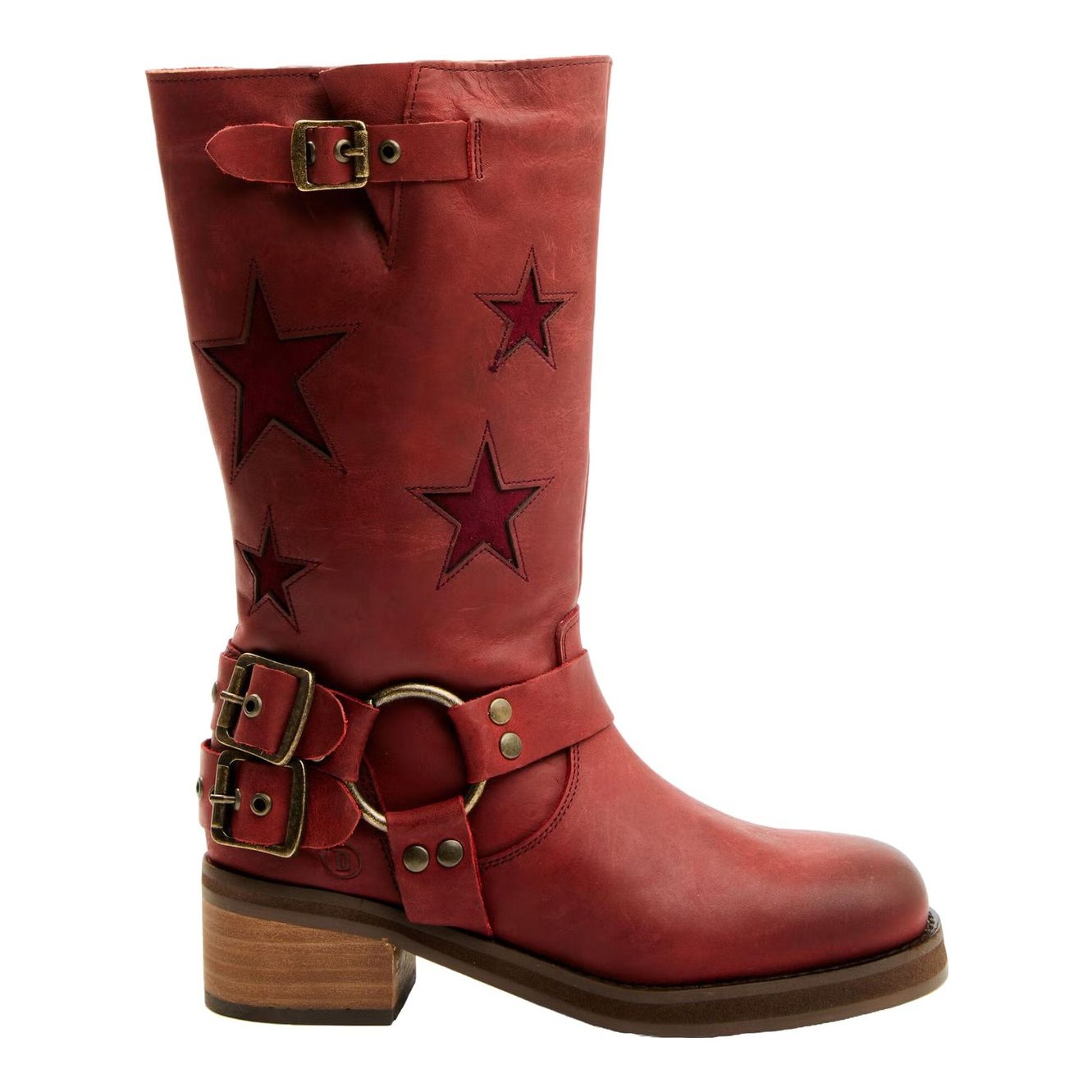 DINGO - Blacklist Harness Boots - Round Toe