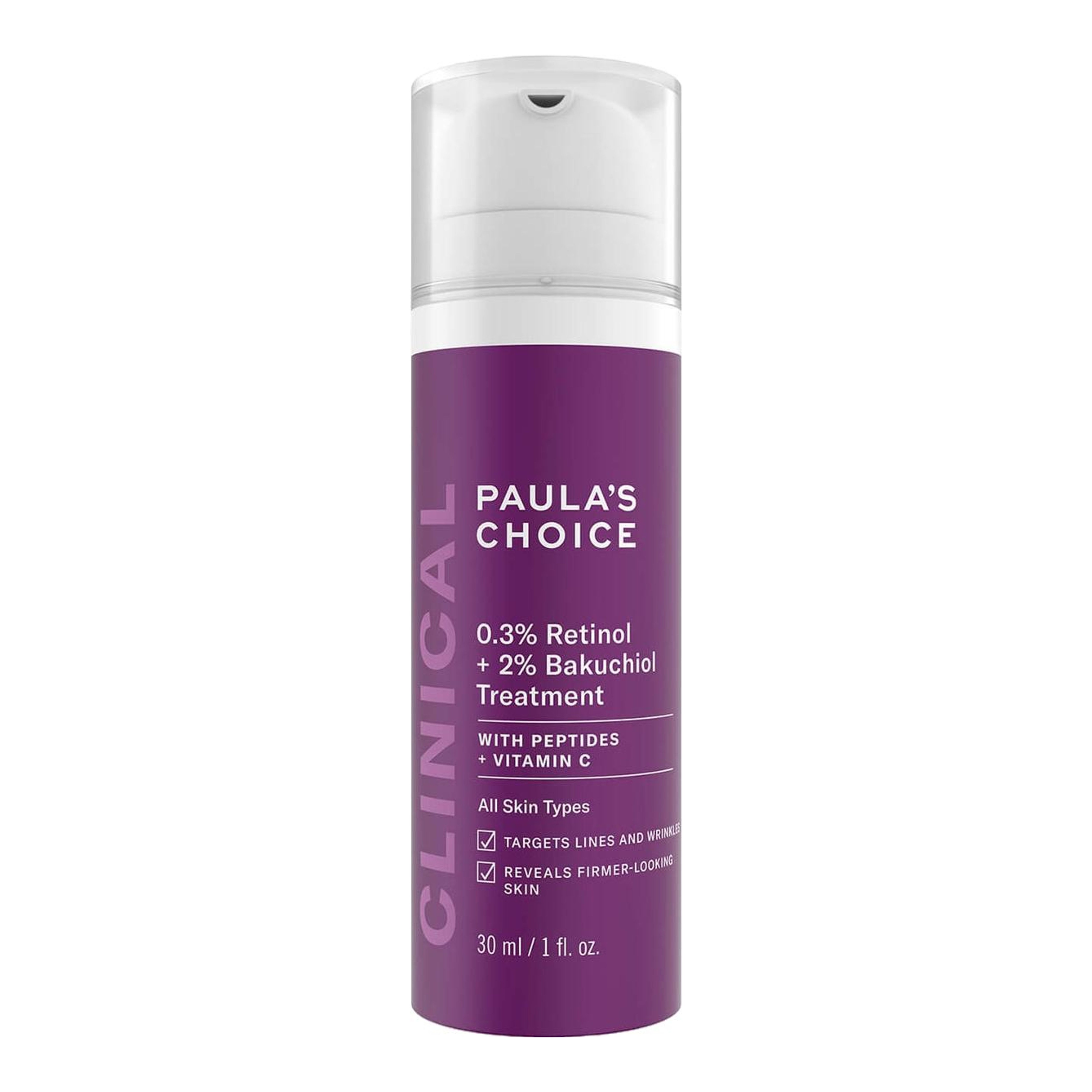 0.3% Retinol + 2% Bakuchiol Treatment