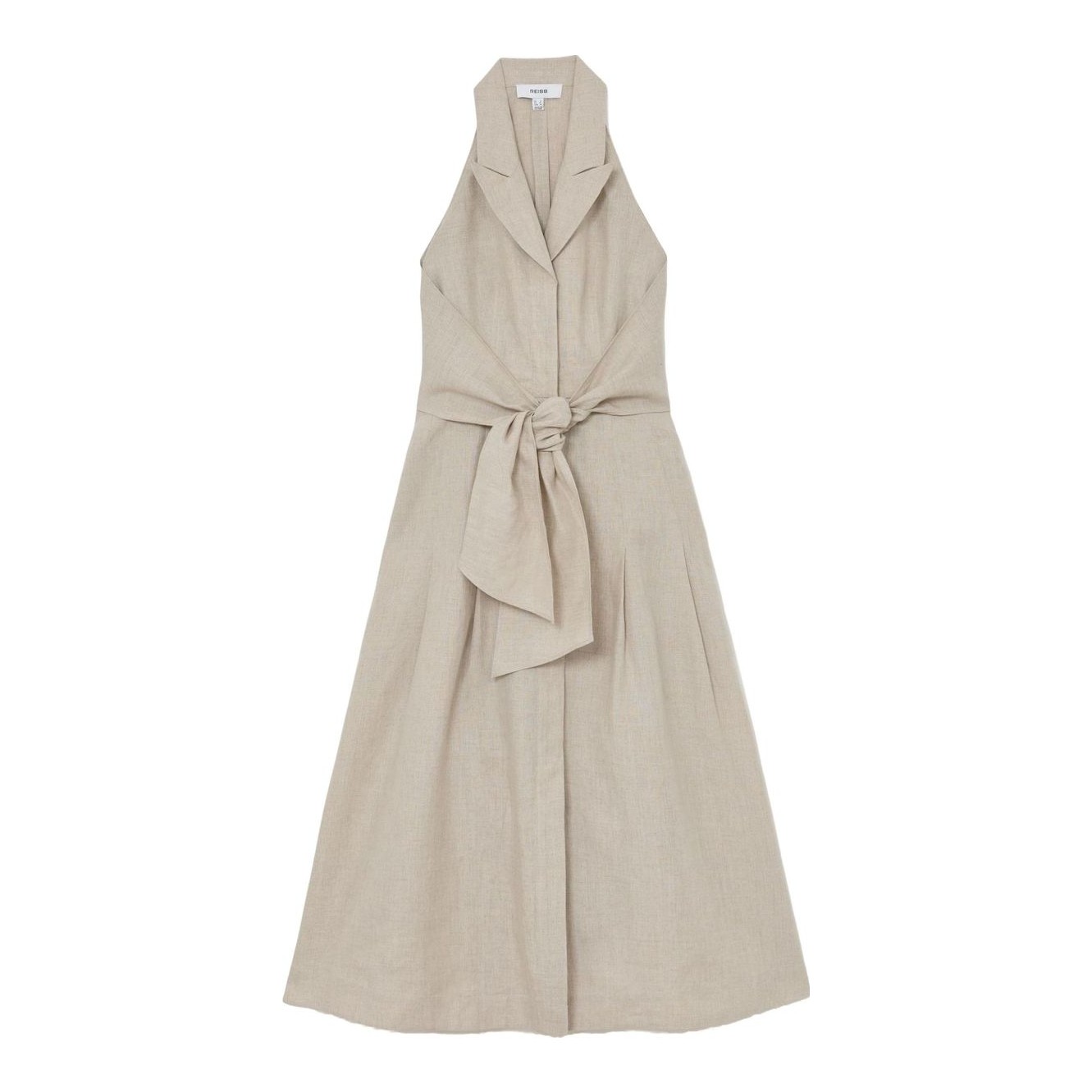 reformation tara linen dress Reformation
