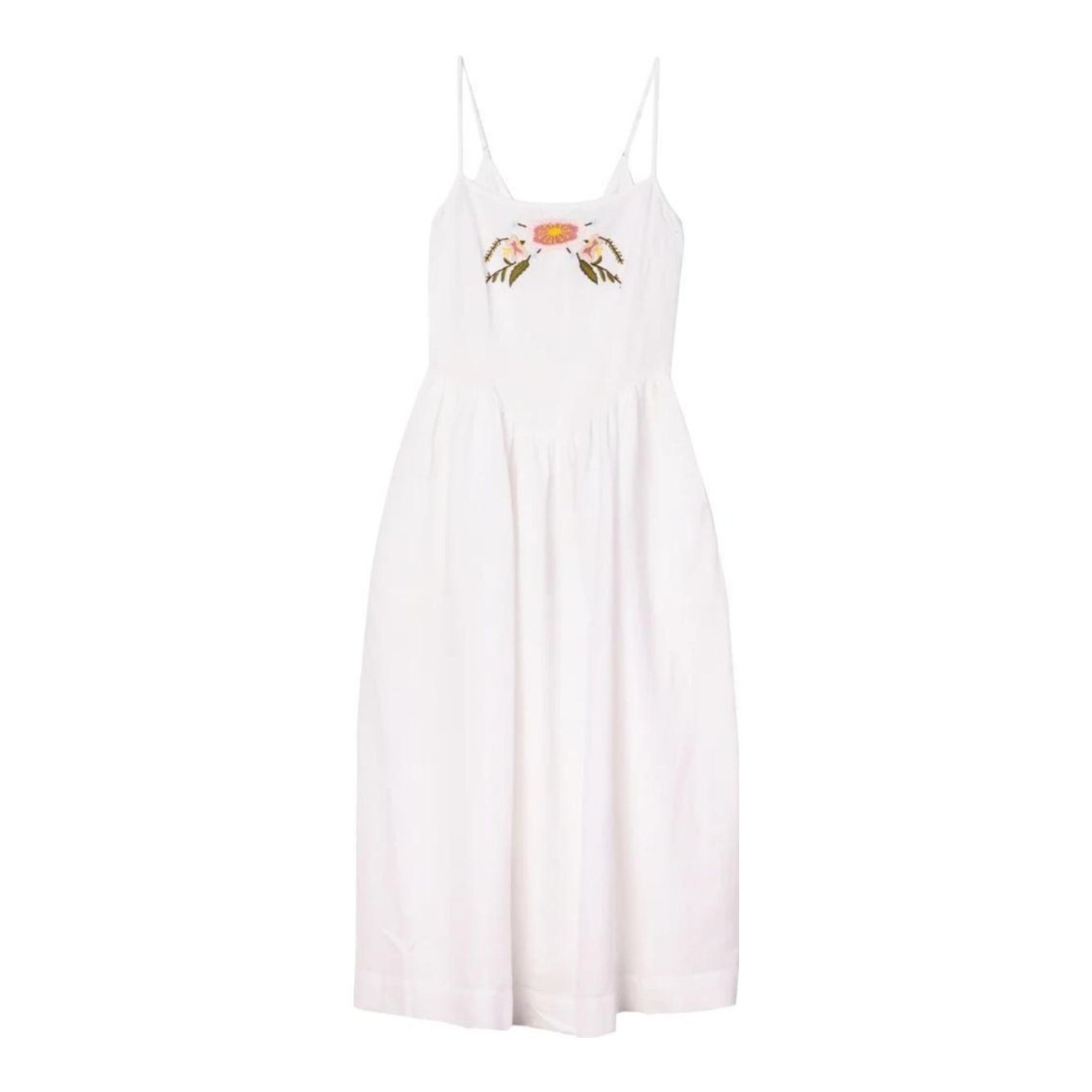 ciao lucia white floral embroidered meissa dress Ciao Lucia Alessia Dress – Stephanies main image 0