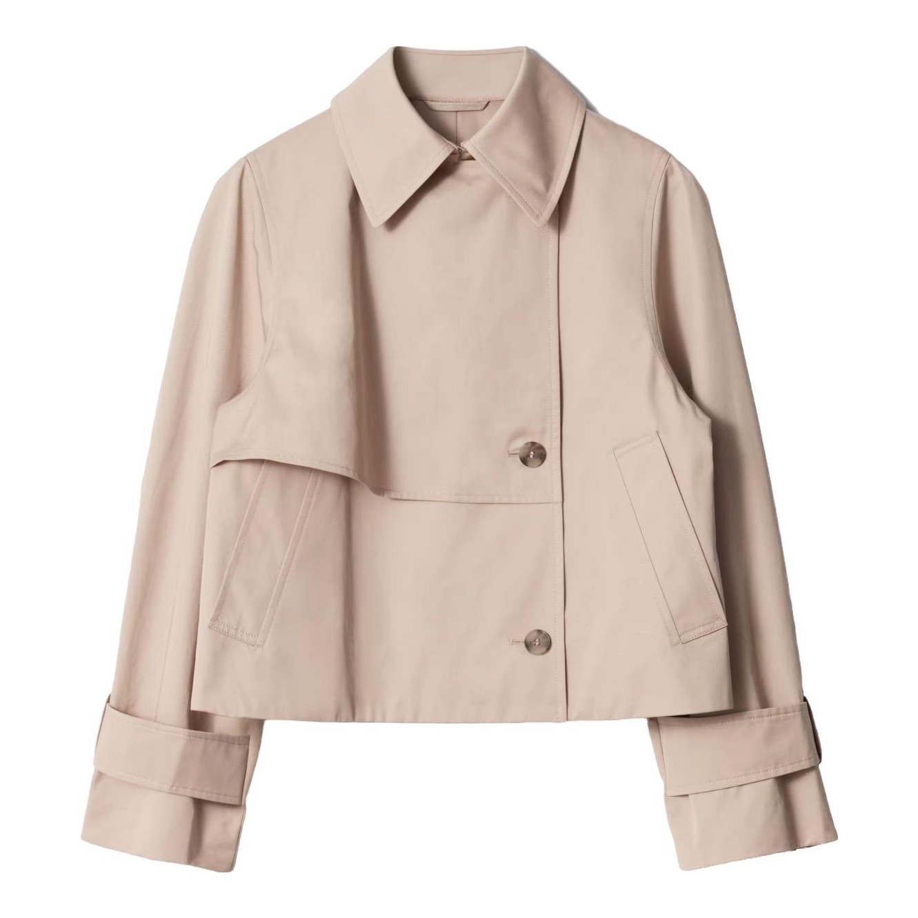 Short Trench Coat Jacket