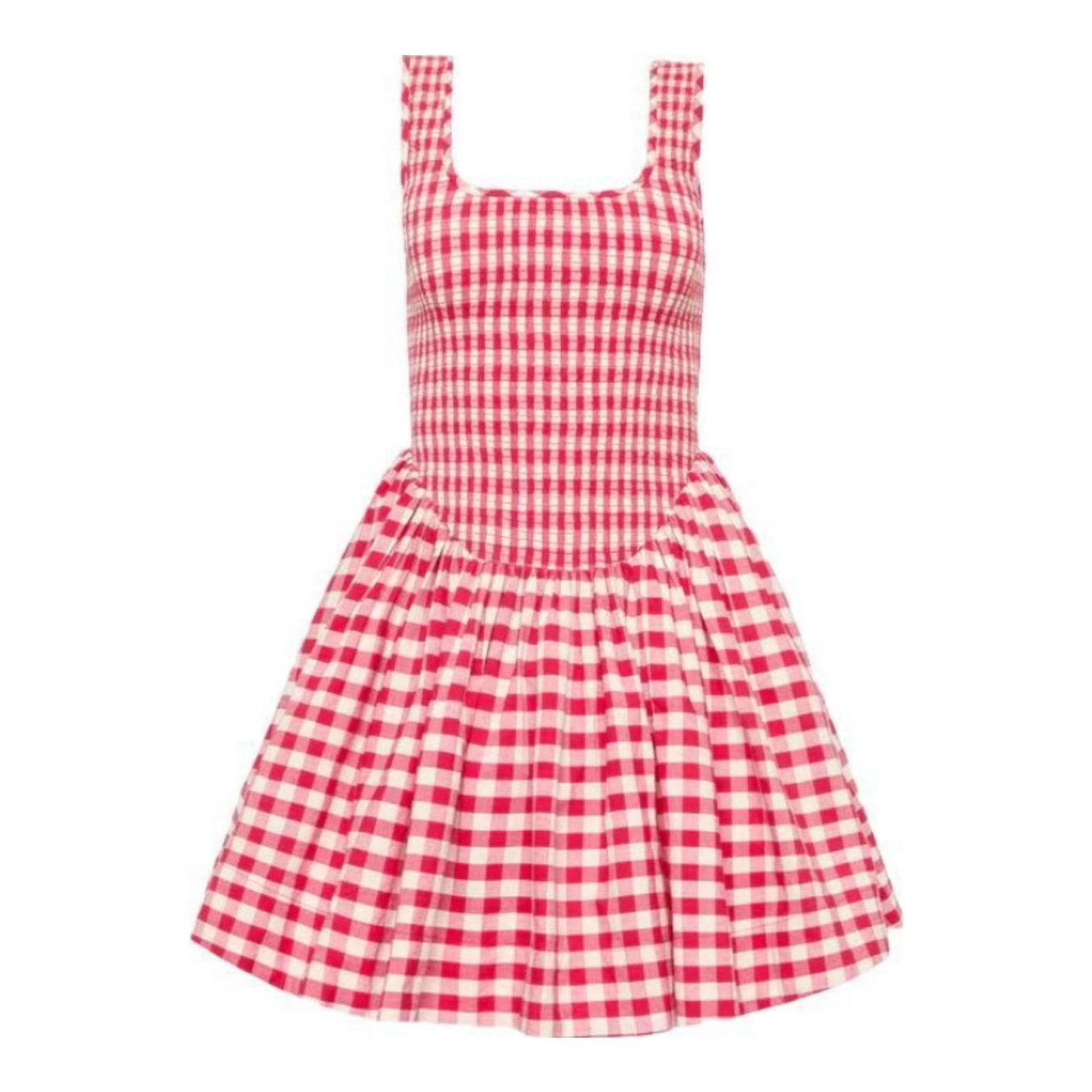 knee length dresses for ladies x BELLA HADID Farm Eyelet Mini Dress main image 1