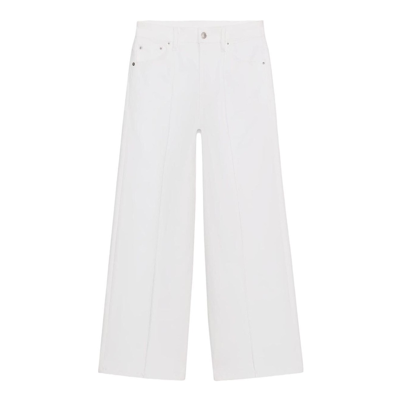 Zara | Zw Collection Wide Leg High-Rise Jeans