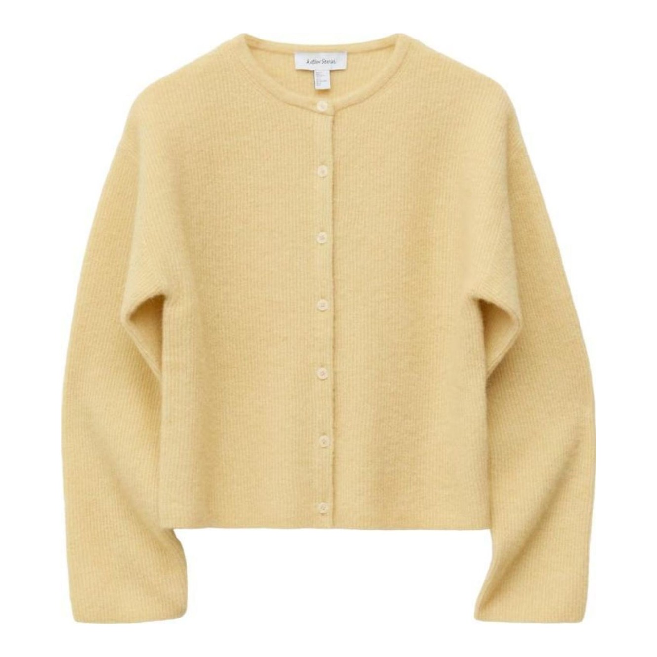 Alpaca-Blend Knitted Cardigan