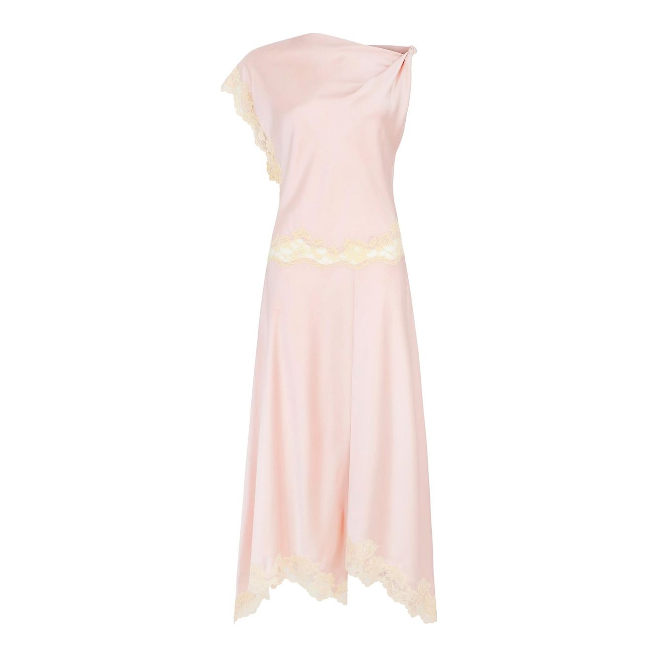 chinese dress ladies Alessia Textured Satin and Lace Maxi Dress