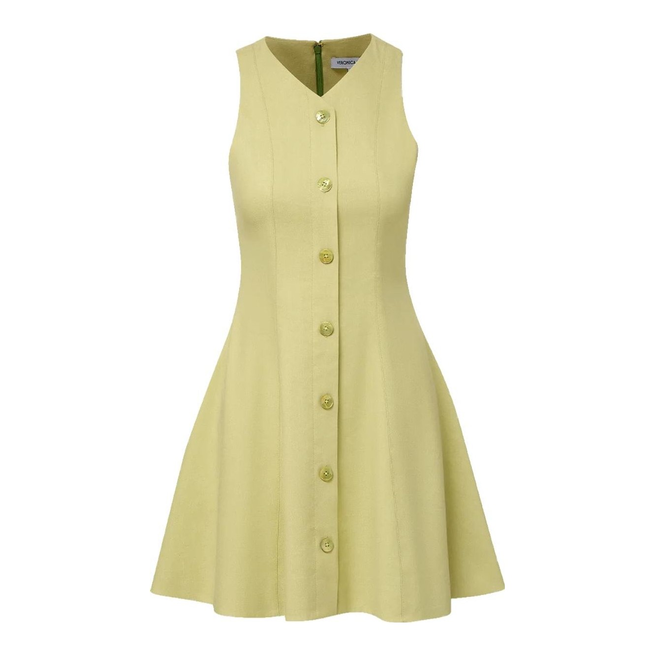 yellow linen dress maxi Capri Linen Dress – Ordinary Matter main image 0