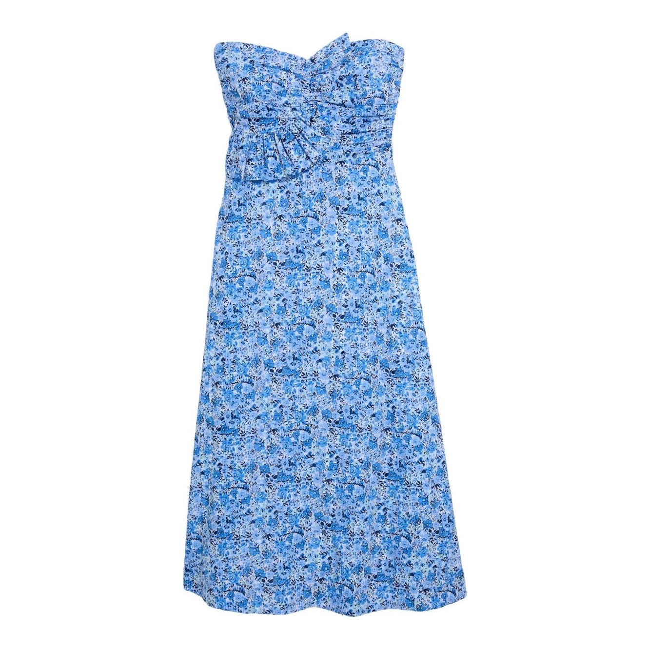 kentucky derby floral strapless column midi dress vineyard vines Women's Kentucky Derby Strapless Column Midi, Dazzling Blue,  0 at Amazon Women's Clothing store
